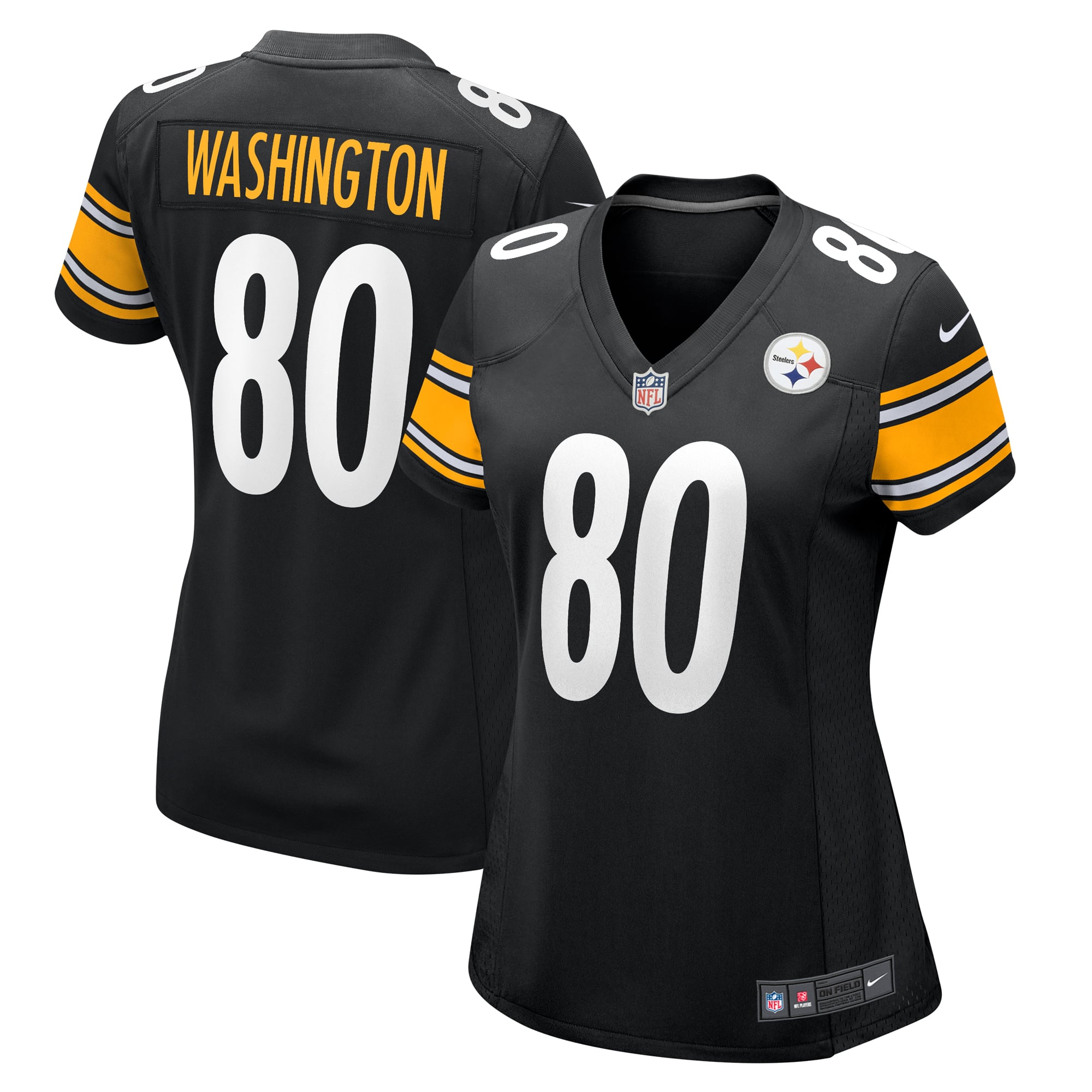 Darnell Washington Pittsburgh Steelers Women's Game Jersey - Black