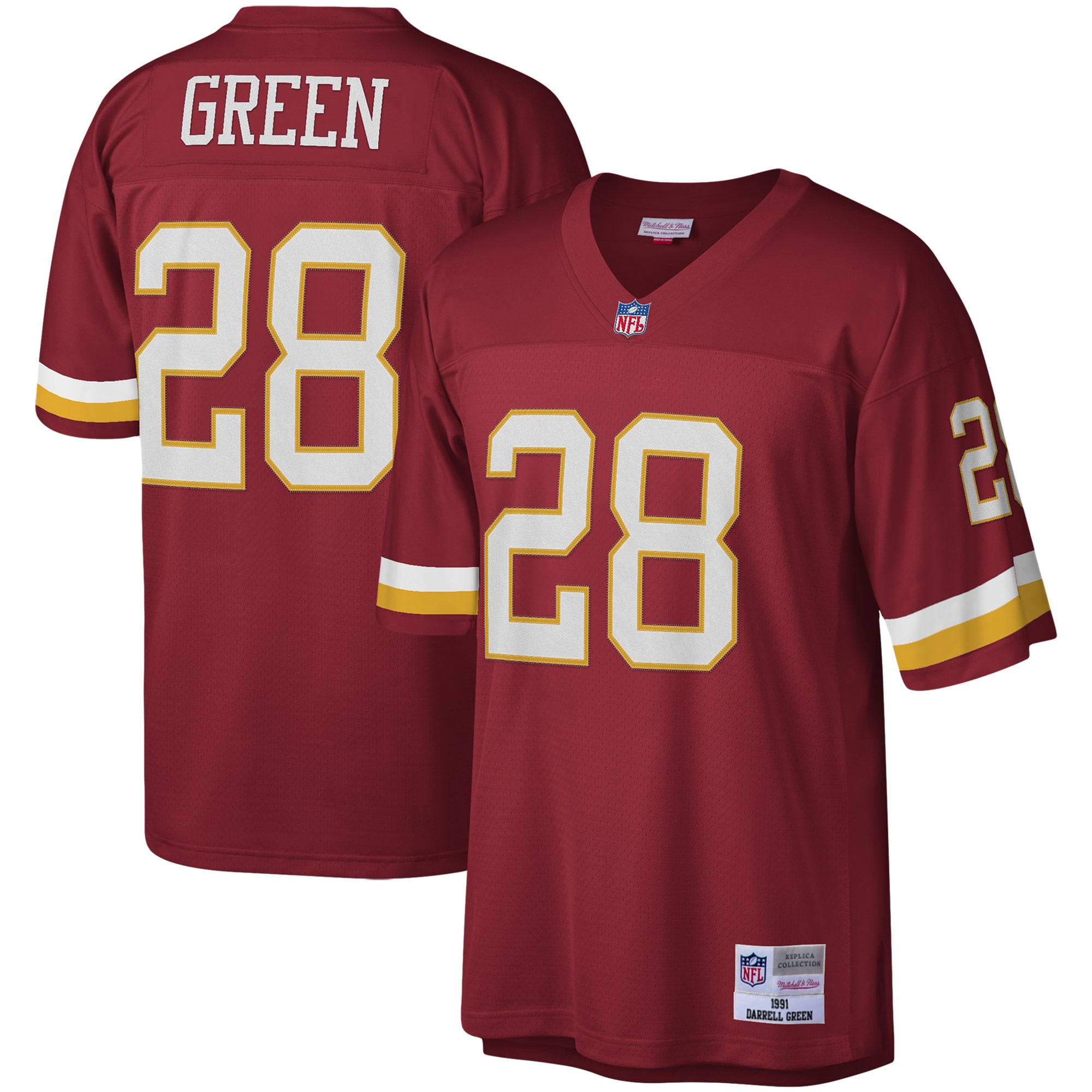 Darrell Green Washington Football Team Legacy Jersey - Burgundy - Image 2