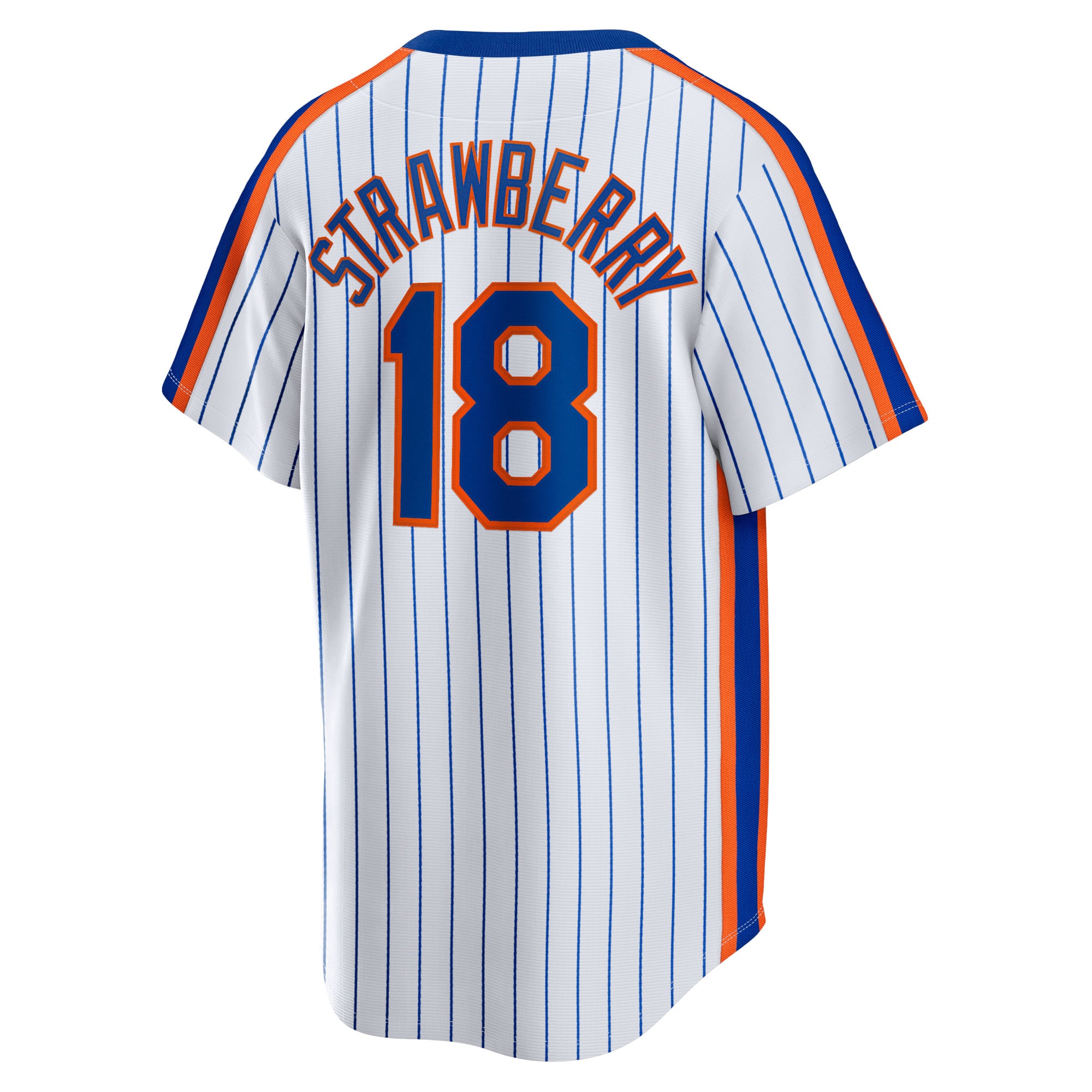 Darryl Strawberry New York Mets Home Cooperstown Collection Player Jersey - White - Image 4