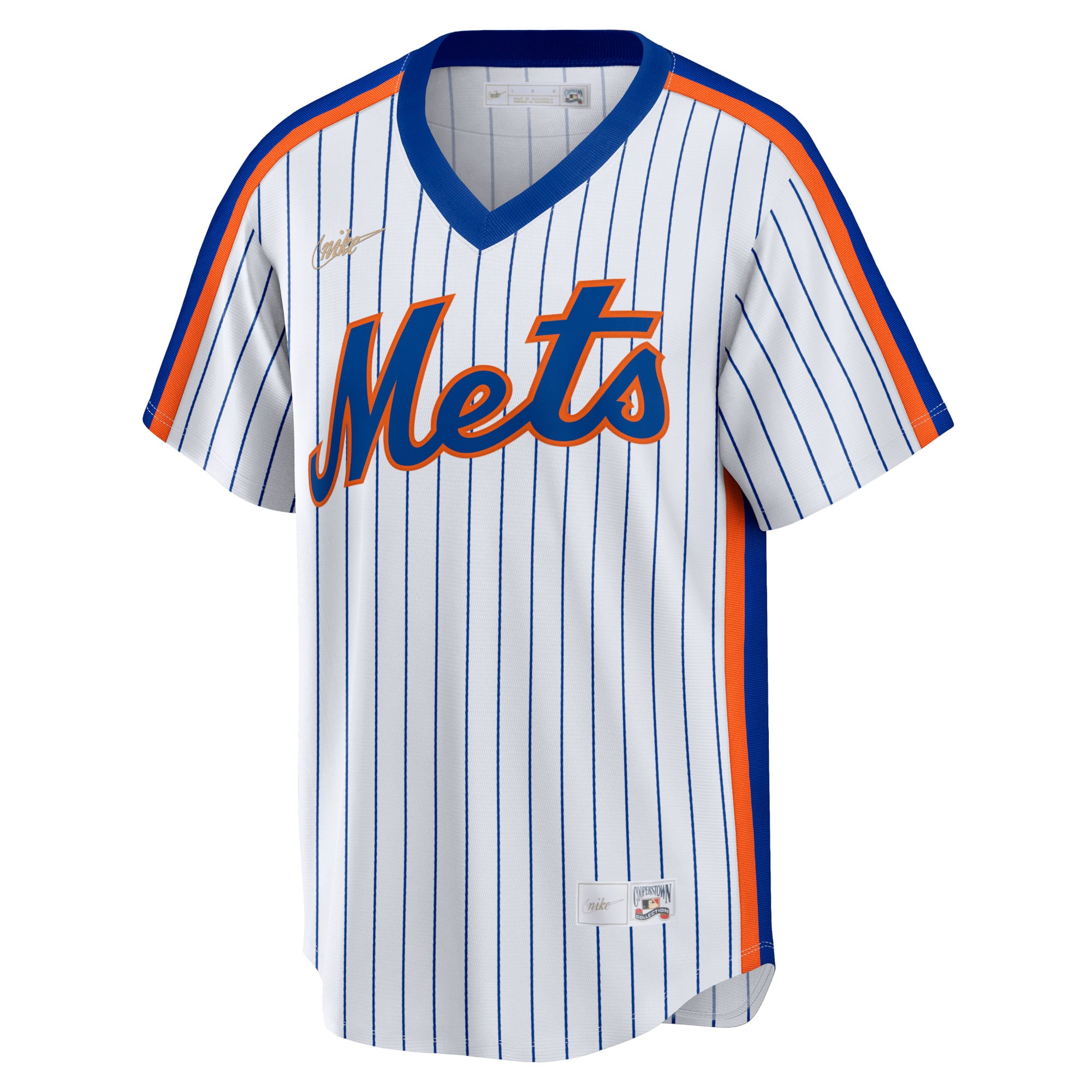 Darryl Strawberry New York Mets Home Cooperstown Collection Player Jersey - White - Image 3