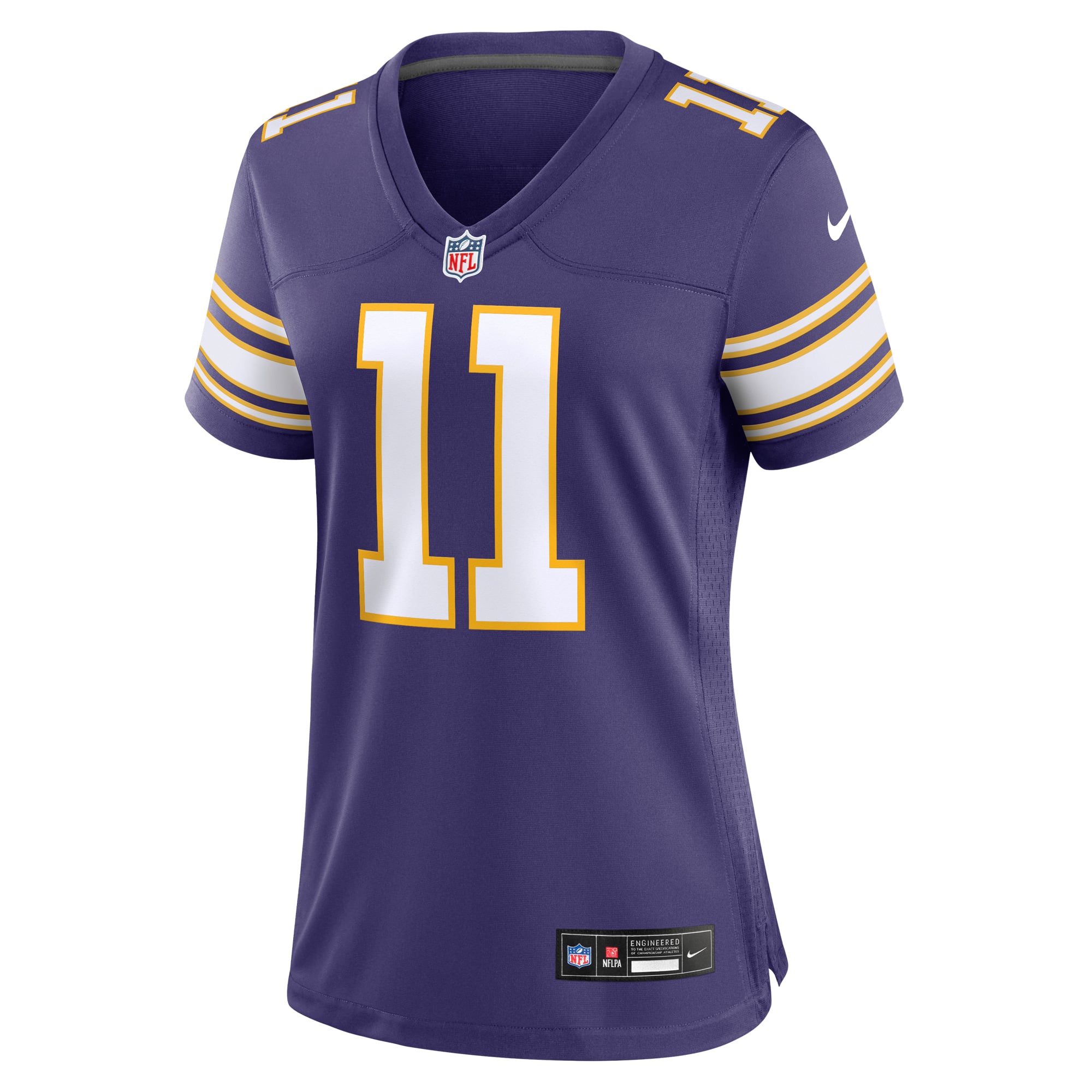 Daunte Culpepper Minnesota Vikings Women's Classic Retired Player Game Jersey - Purple - Image 3