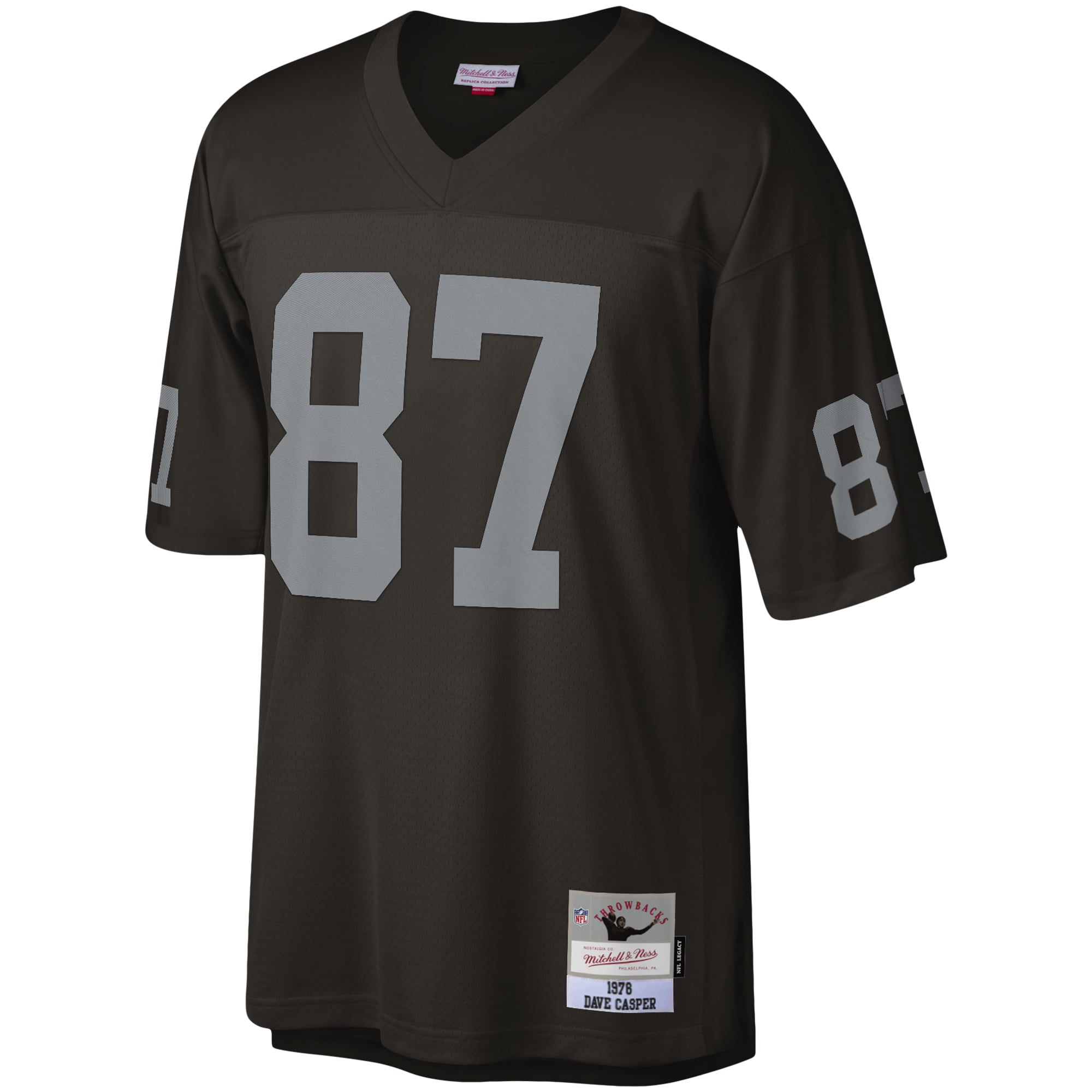 Dave Casper Las Vegas Raiders Legacy Jersey - Black - Image 3