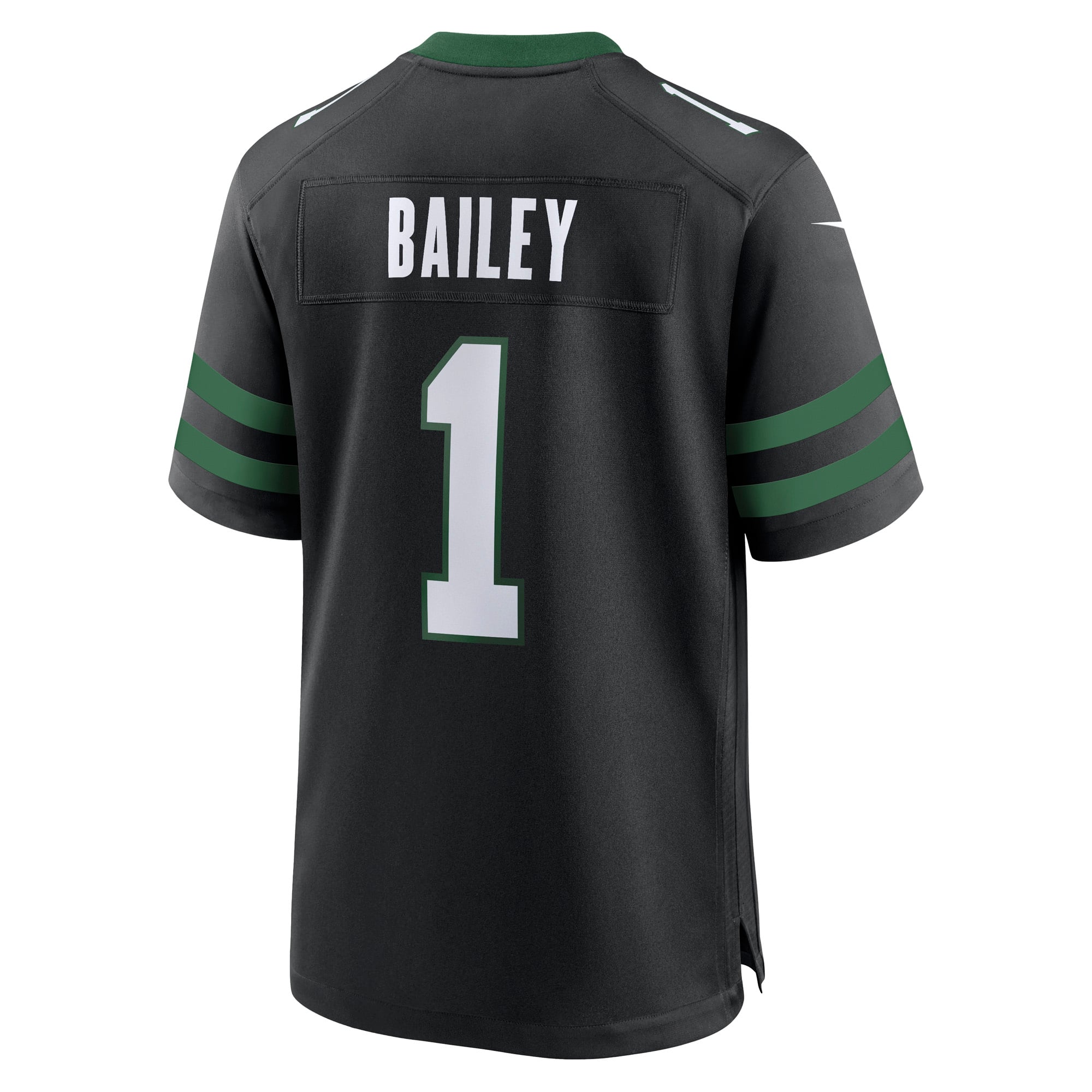 David Bailey New York Jets Alternate Game Player Jersey - Legacy Black - Black - Image 4