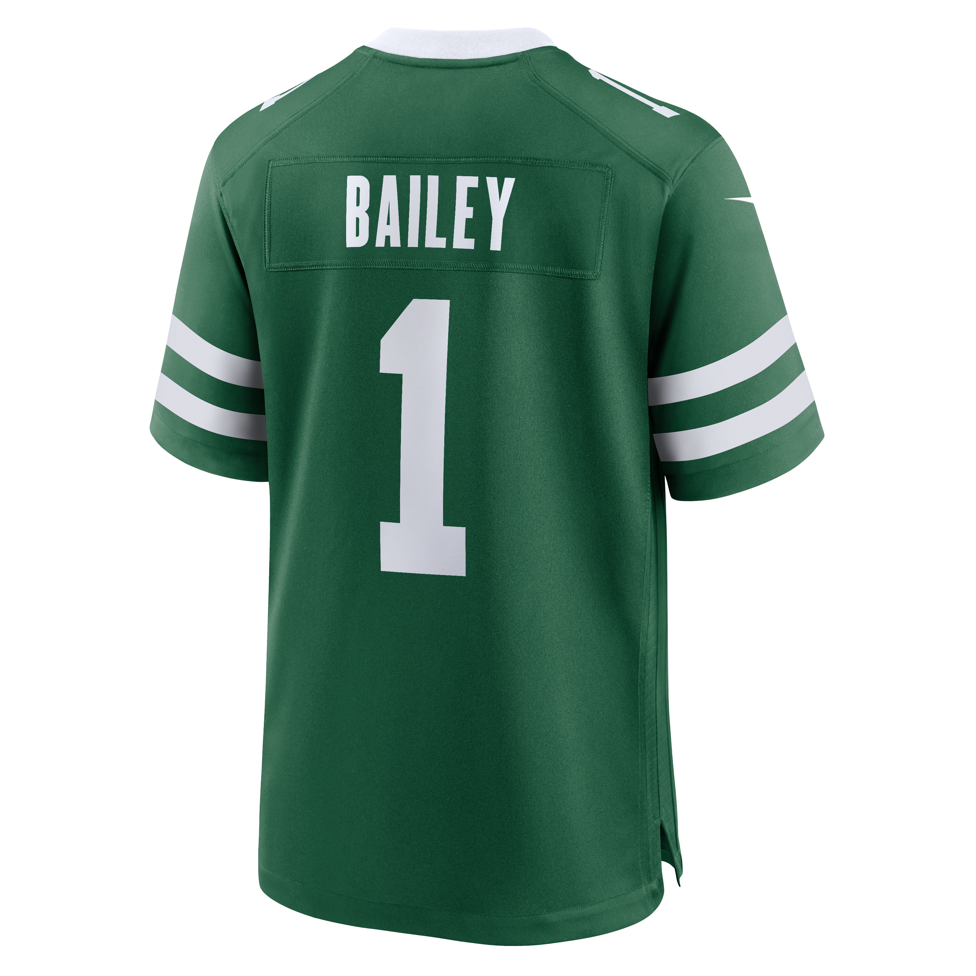 David Bailey New York Jets Alternate Game Player Jersey - Legacy Black - Green - Image 4