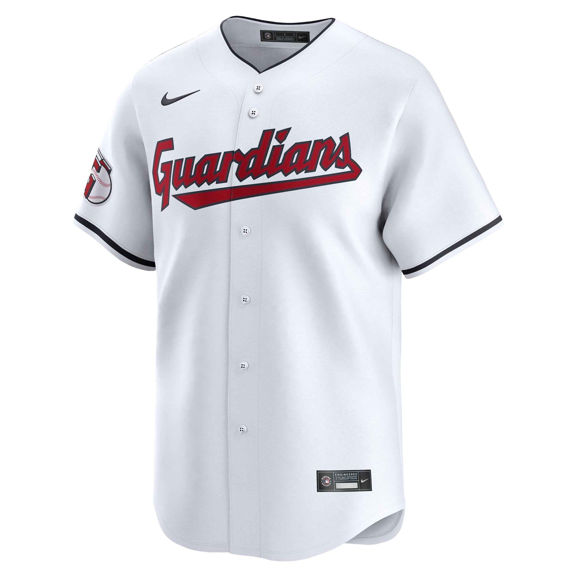 David Fry Cleveland Guardians Home Limited Player Jersey - White - Image 3