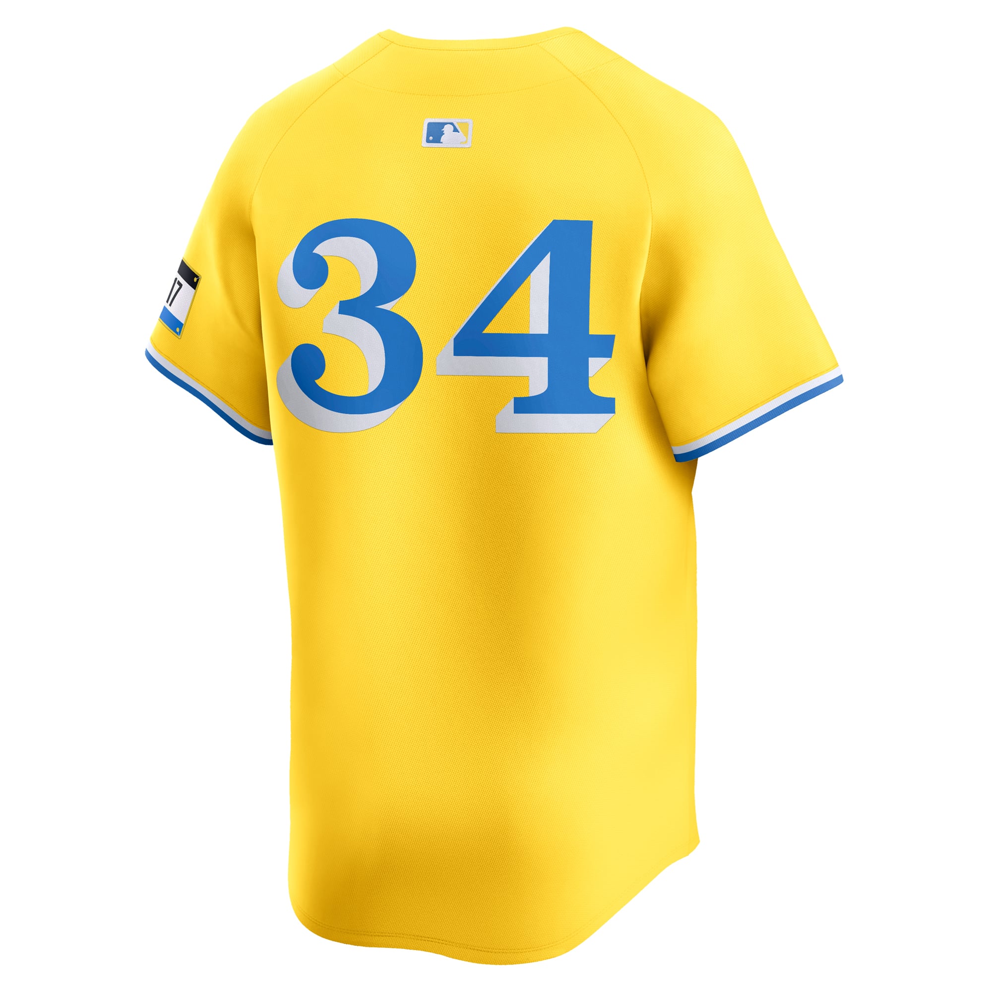 David Ortiz Boston Red Sox City Connect Retired Player Jersey - Gold - Image 4