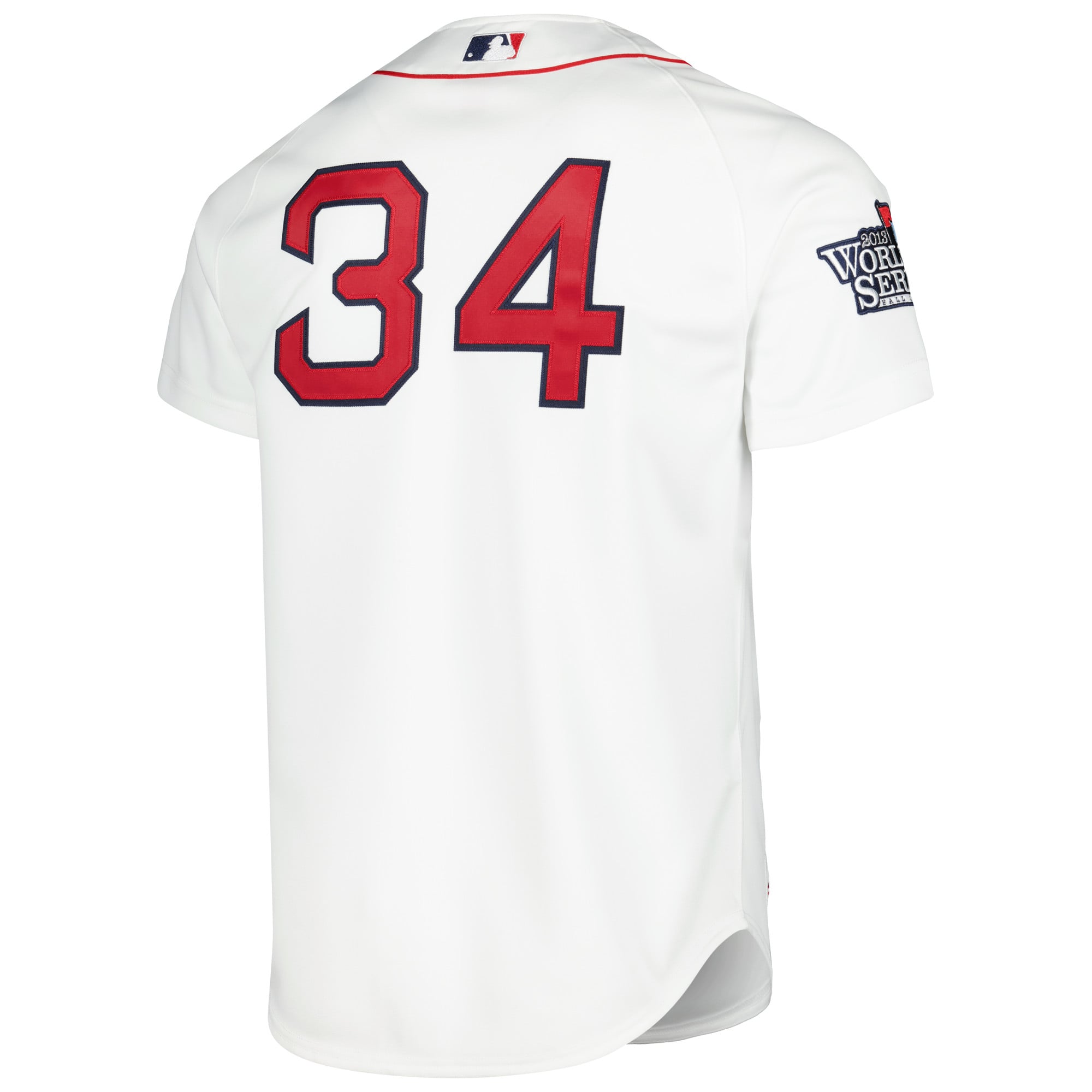 David Ortiz Boston Red Sox Cooperstown Collection Jersey - White - Image 4