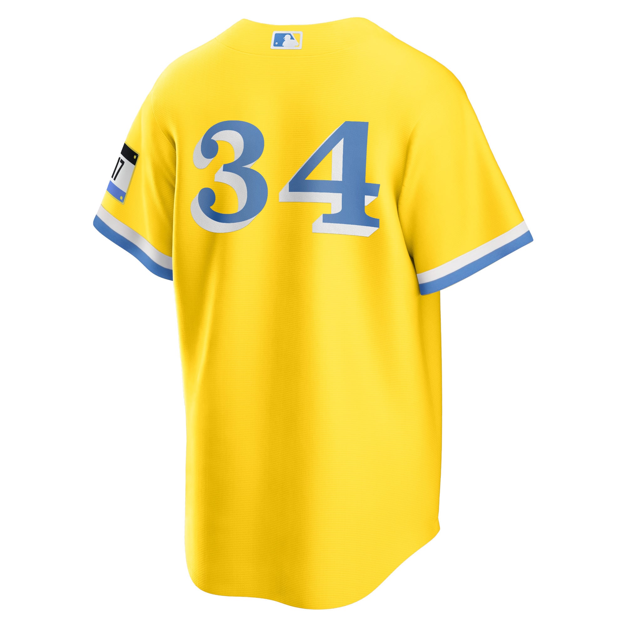 David Ortiz Boston Red Sox Retired Player City Connect Jersey - Gold - Image 4