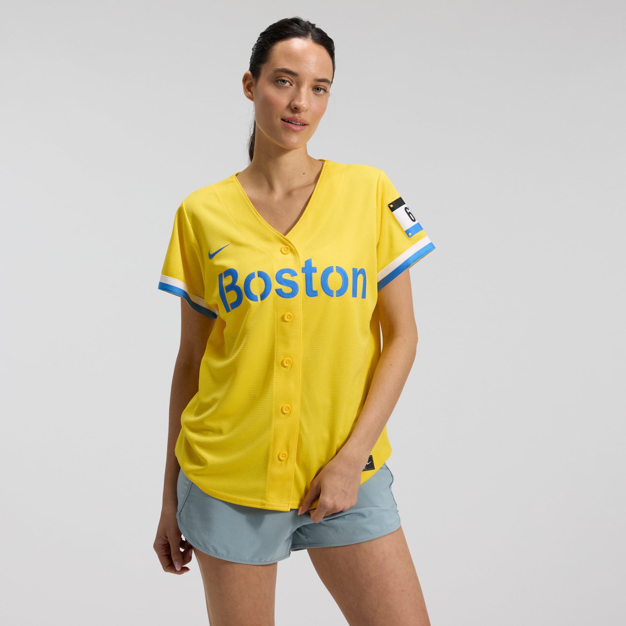 David Ortiz Boston Red Sox Women's City Connect Player Jersey - Gold - Image 3