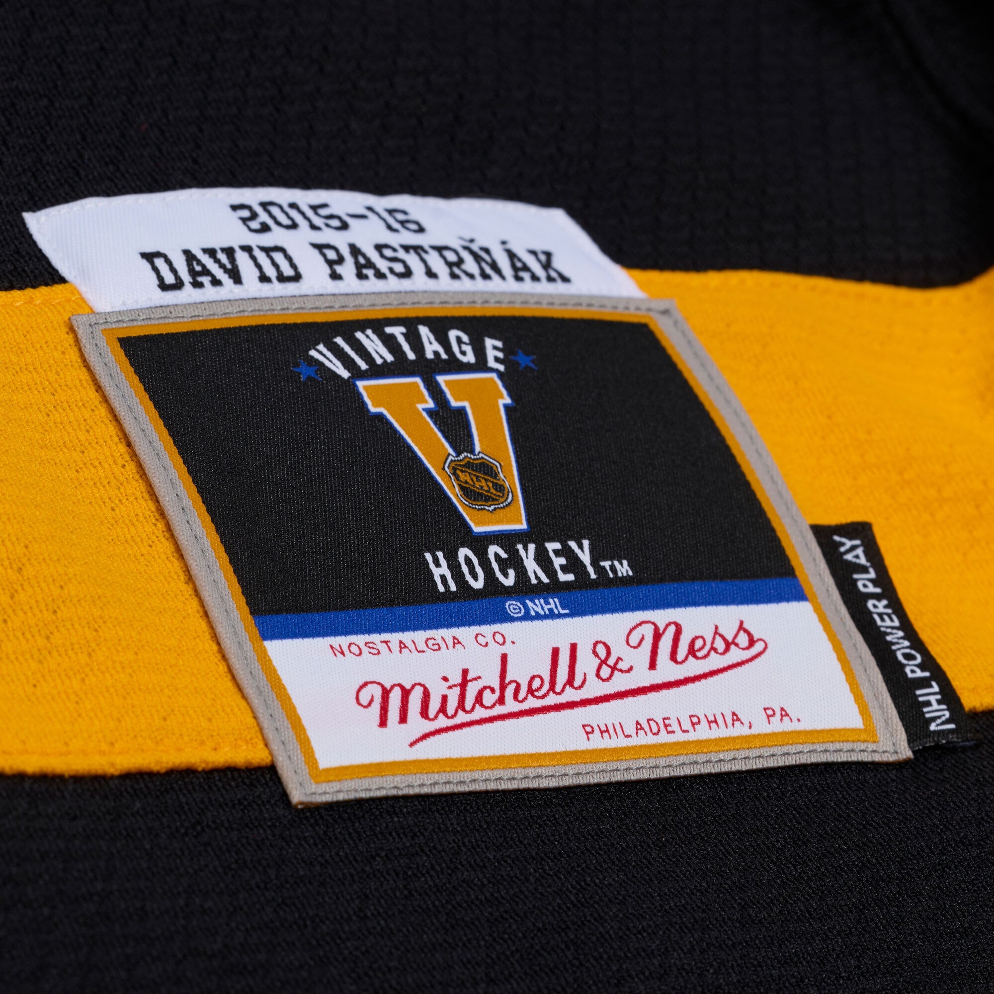 David Pastrnak Boston Bruins 2015 Power Play Jersey - Black - Image 8