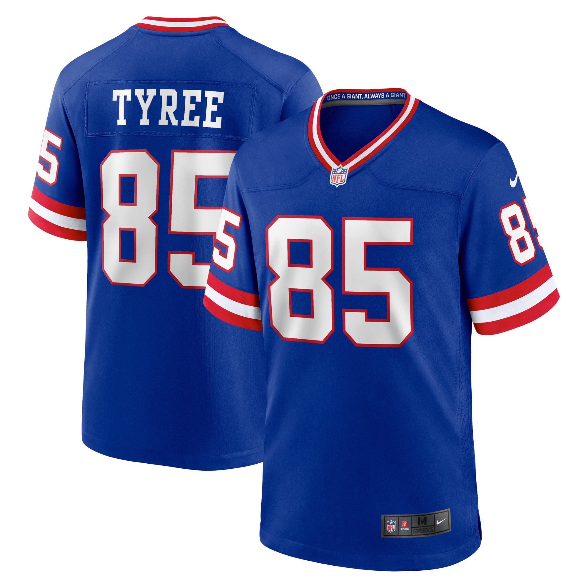 David Tyree New York Giants Retired Player Alternate Game Jersey - Royal - Image 2