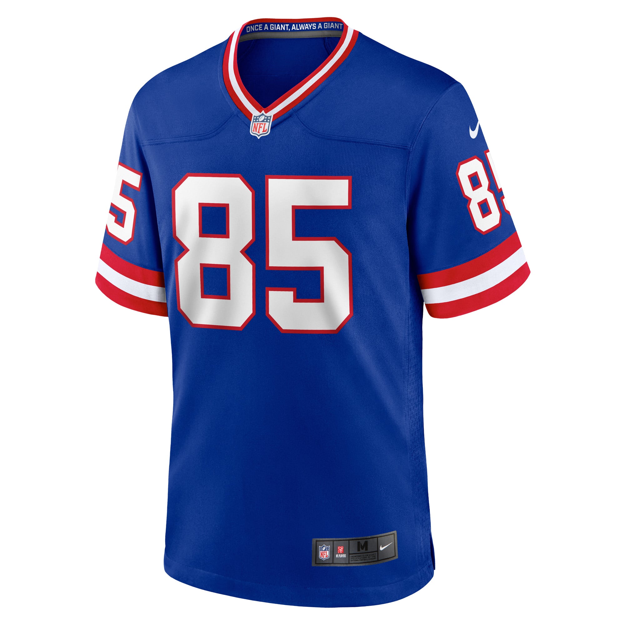 David Tyree New York Giants Retired Player Alternate Game Jersey - Royal - Image 3