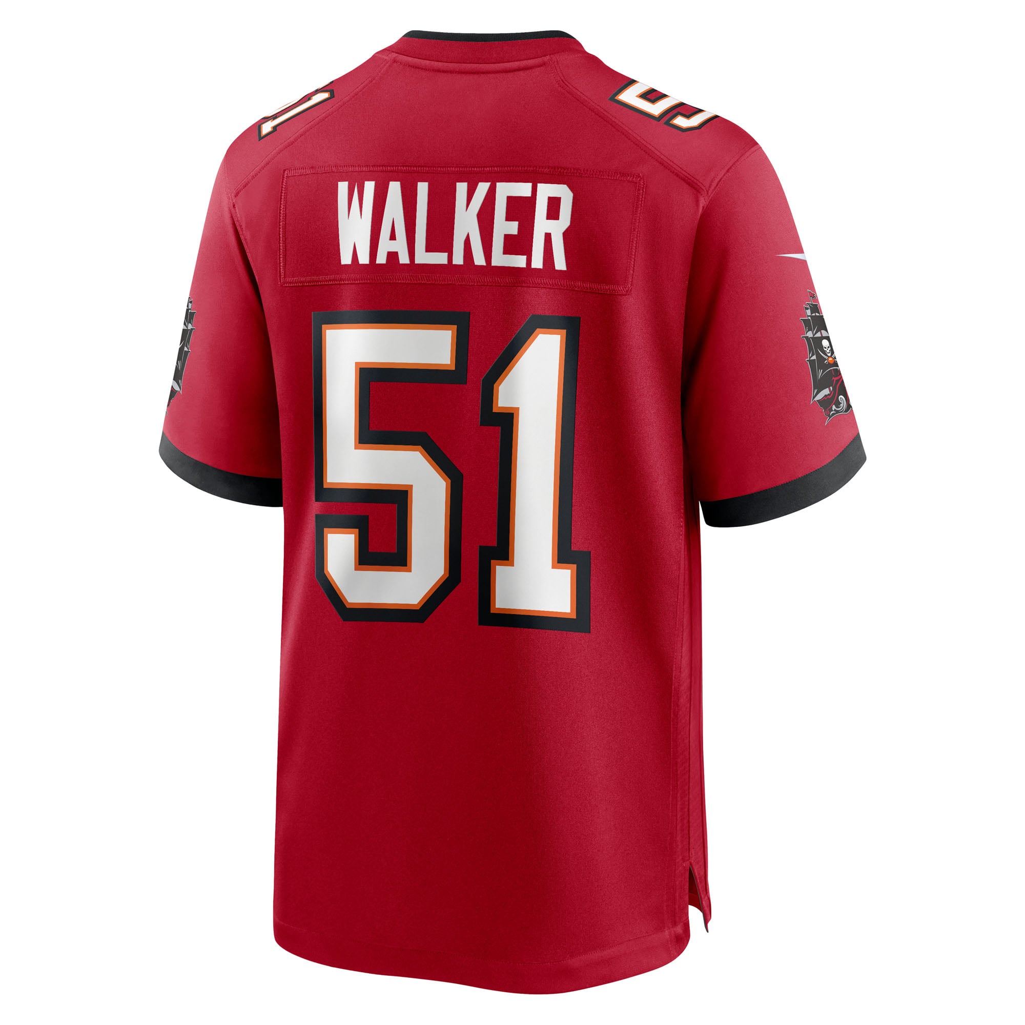 David Walker Tampa Bay Buccaneers Team Game Jersey - Red - Image 4