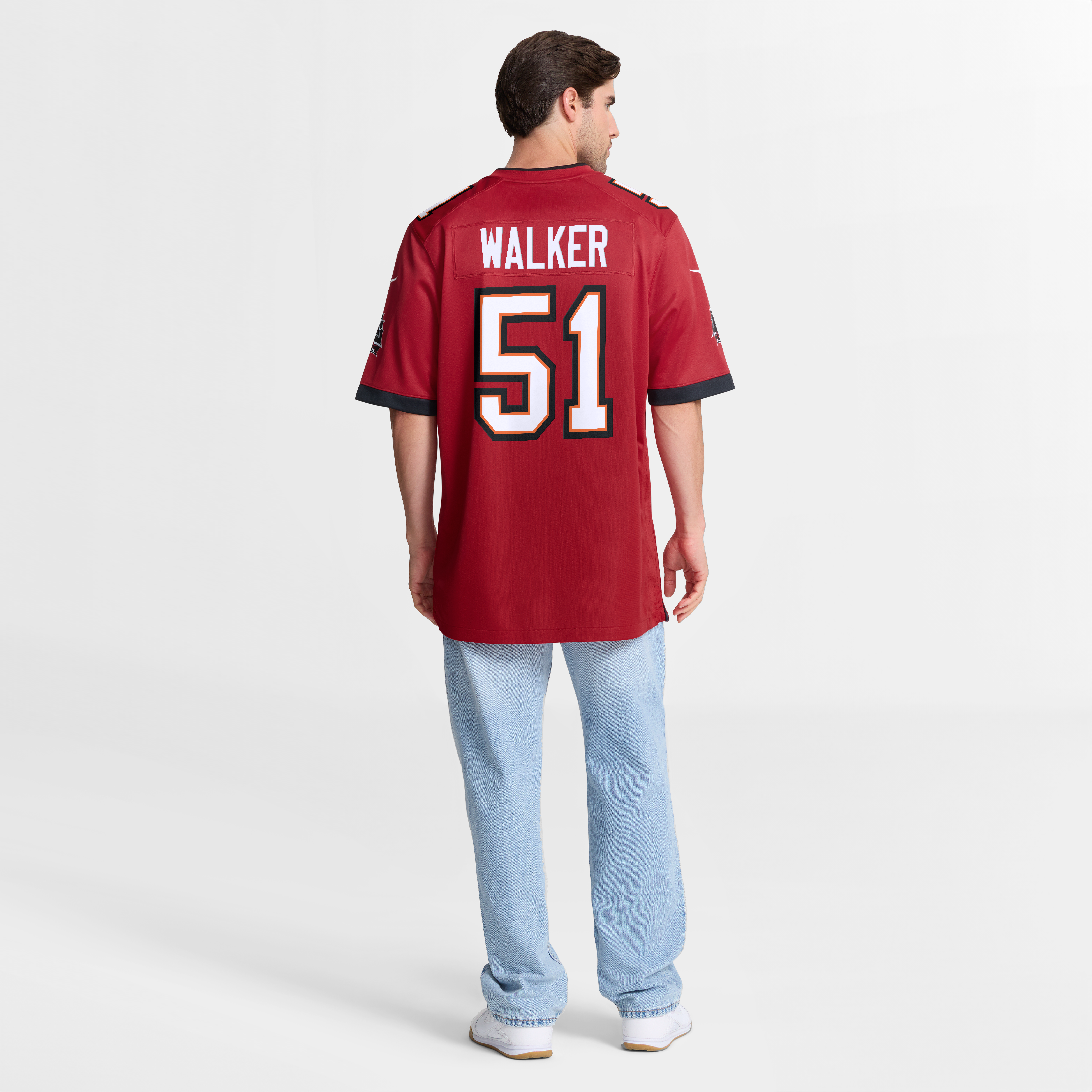 David Walker Tampa Bay Buccaneers Team Game Jersey - Red - Image 9