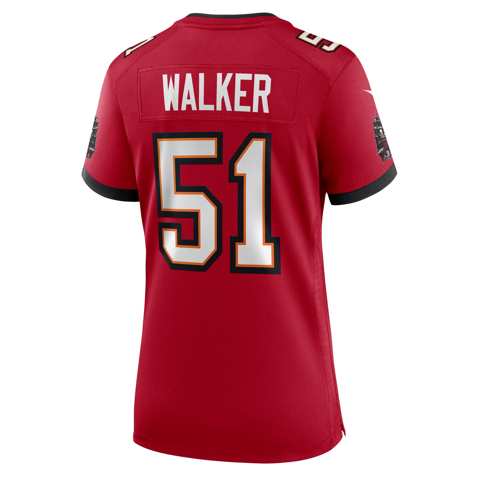 David Walker Tampa Bay Buccaneers Women's Team Game Jersey - Red - Image 4