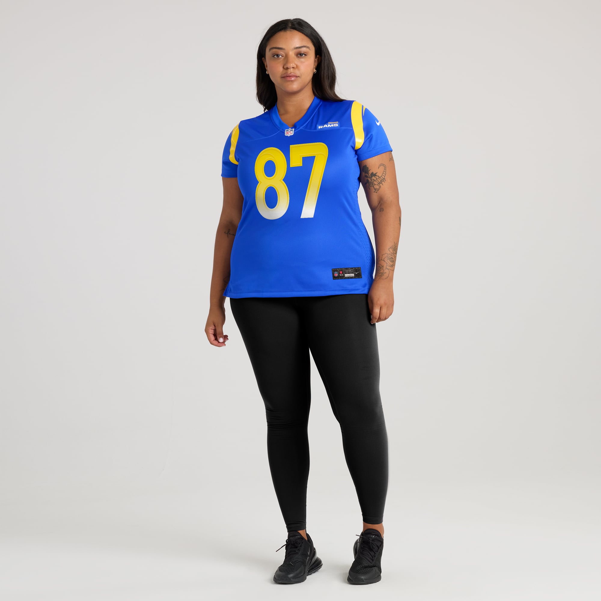Davis Allen Los Angeles Rams Women's Home Game Jersey - Royal - Image 7