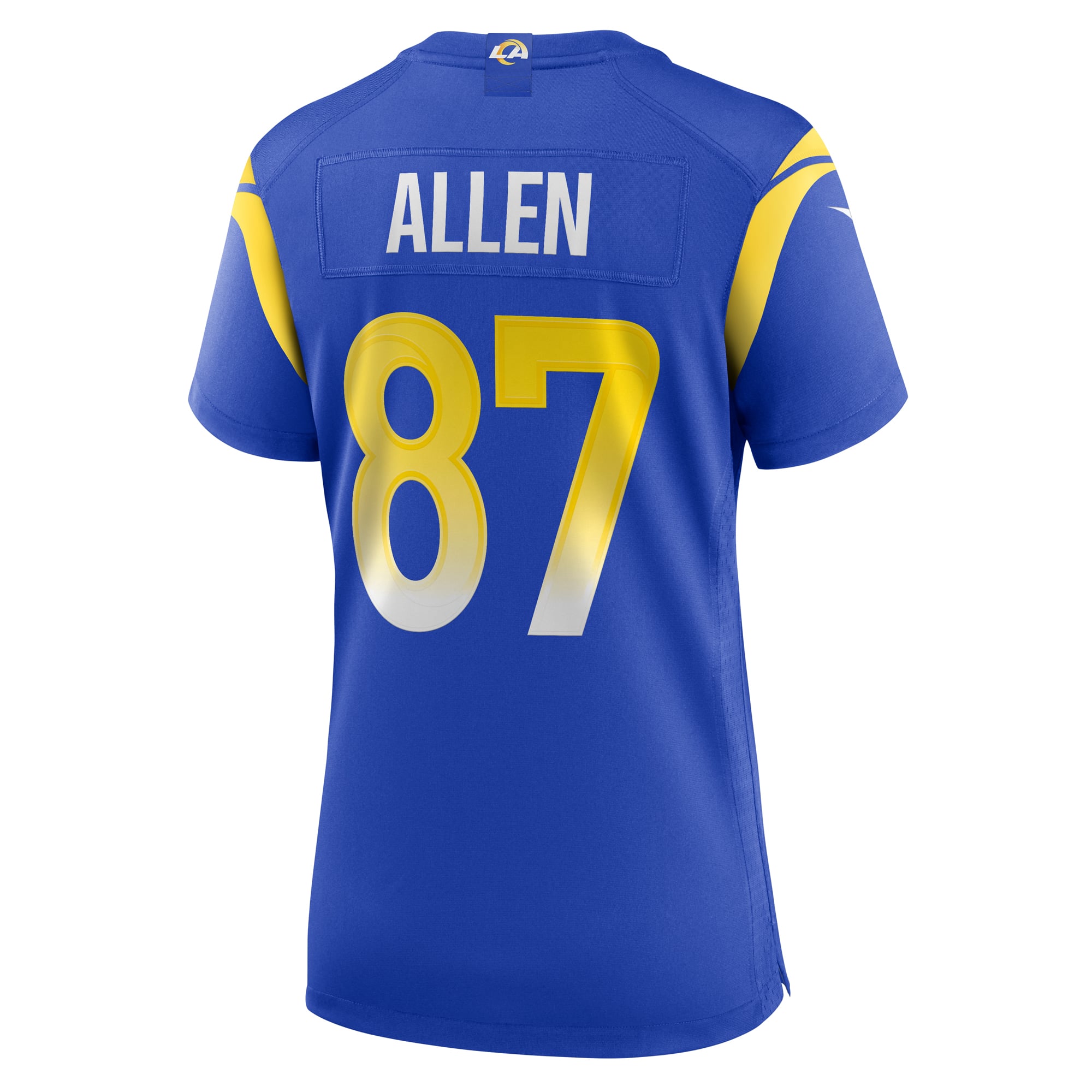 Davis Allen Los Angeles Rams Women's Home Game Jersey - Royal - Image 4