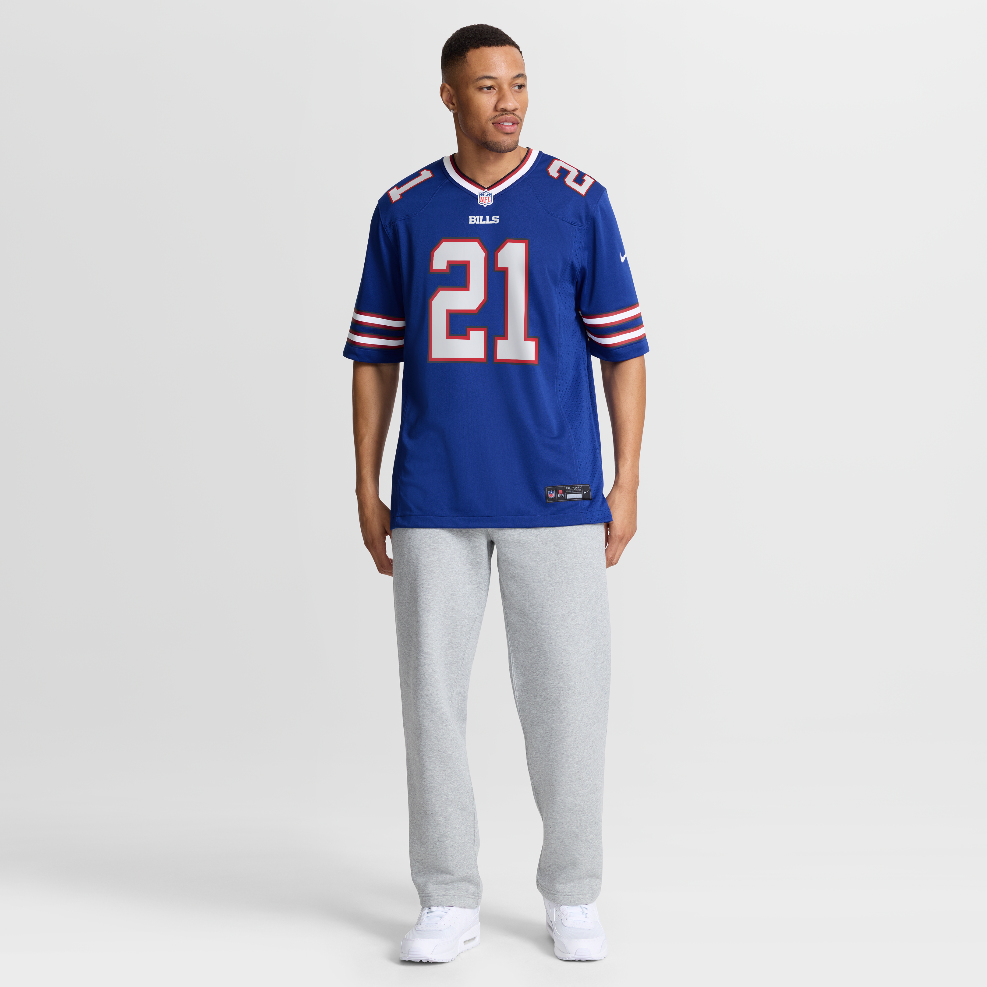 Davison Igbinosun Buffalo Bills Team Game Jersey - Royal - Image 3