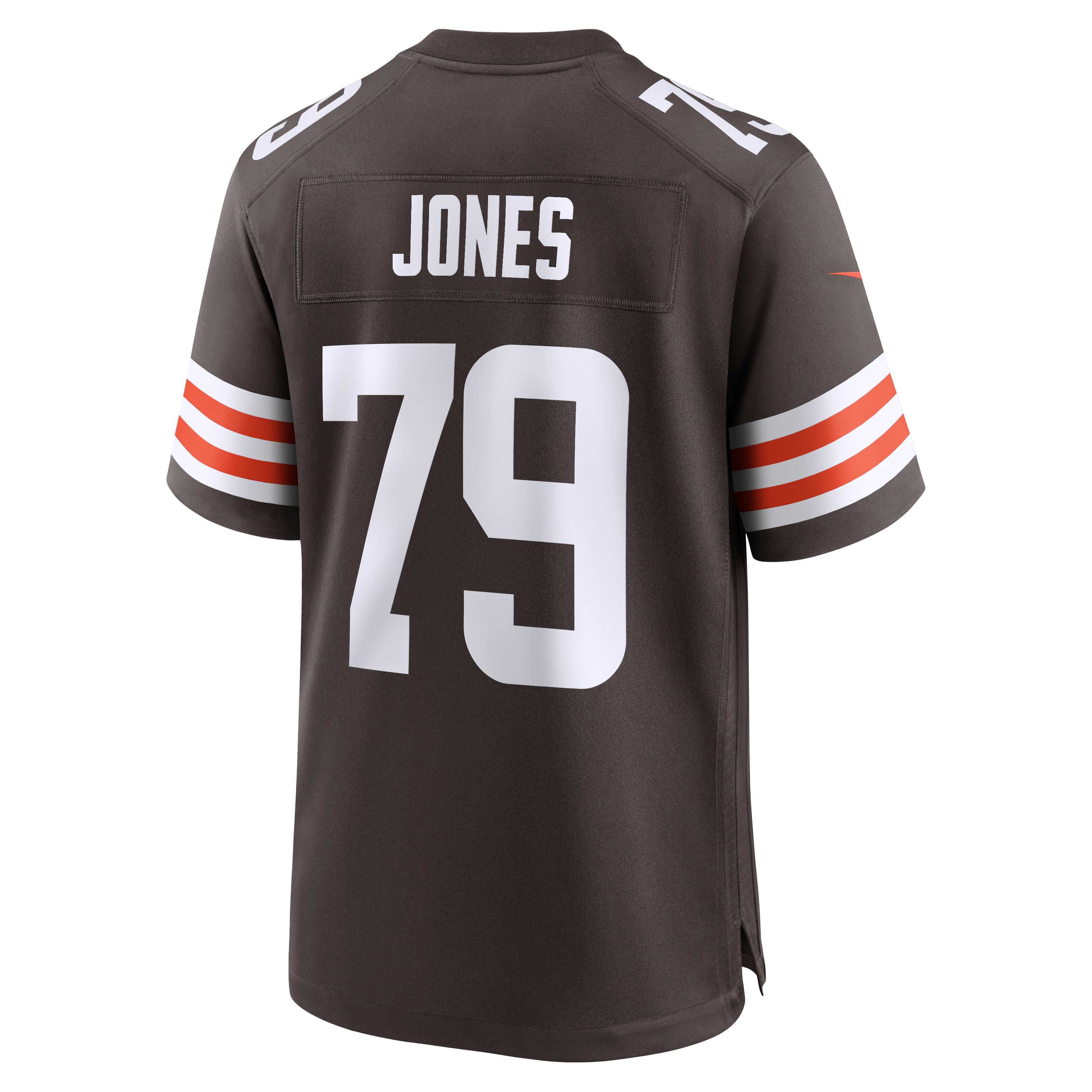 Dawand Jones Cleveland Browns Team Game Jersey - Brown - Image 4