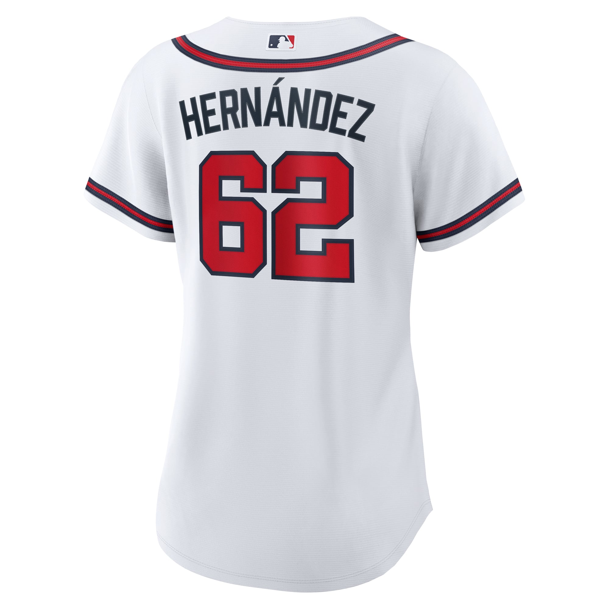 Daysbel Hernandez Atlanta Braves Women's Home Jersey - White - Image 4
