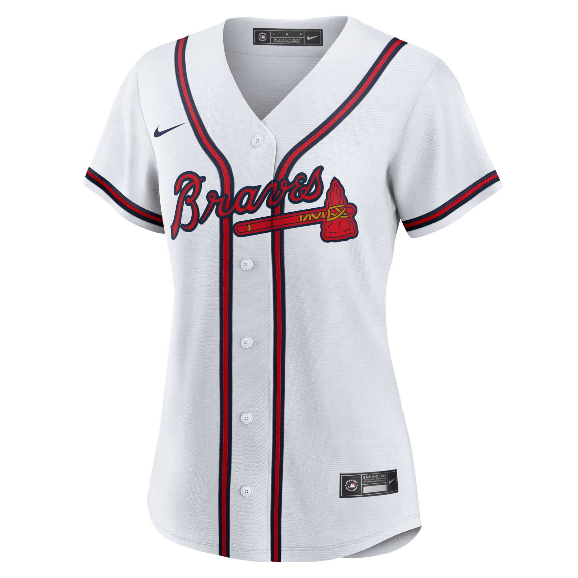 Daysbel Hernandez Atlanta Braves Women's Home Jersey - White - Image 3