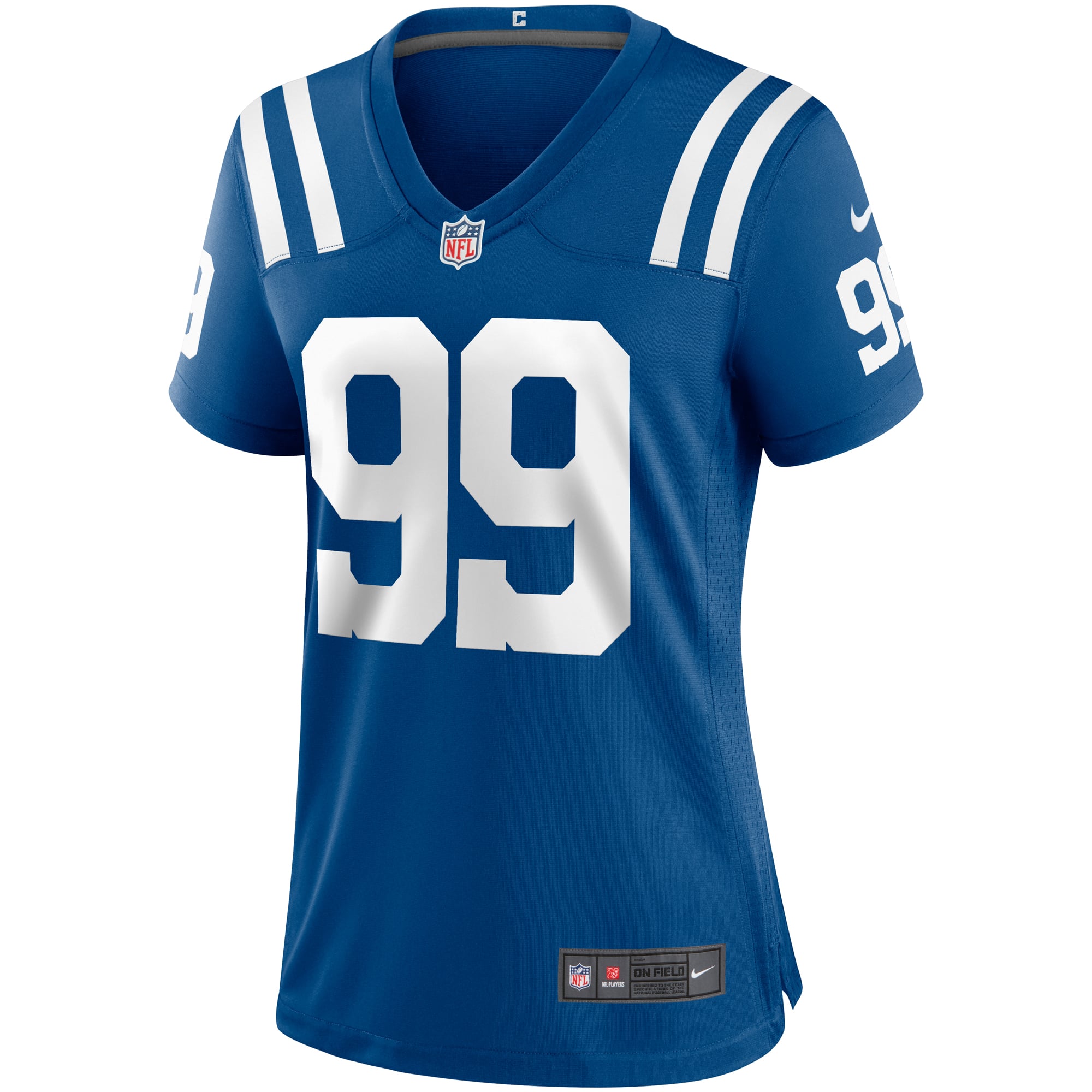 DeForest Buckner Indianapolis Colts Women's Game Player Jersey - Royal - Image 3