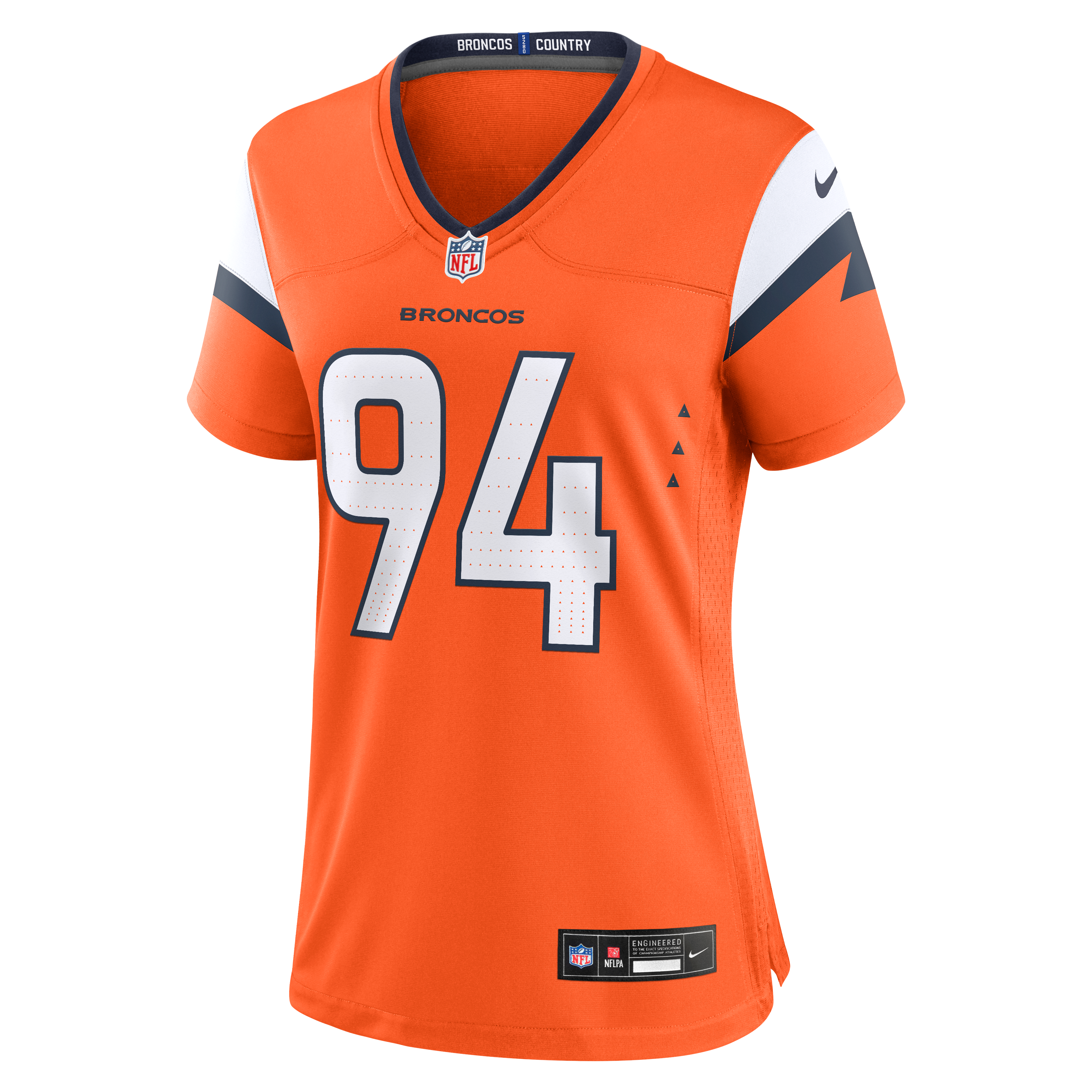 DeMarcus Ware Denver Broncos Women's Team Retired Game Jersey - Orange - Image 3