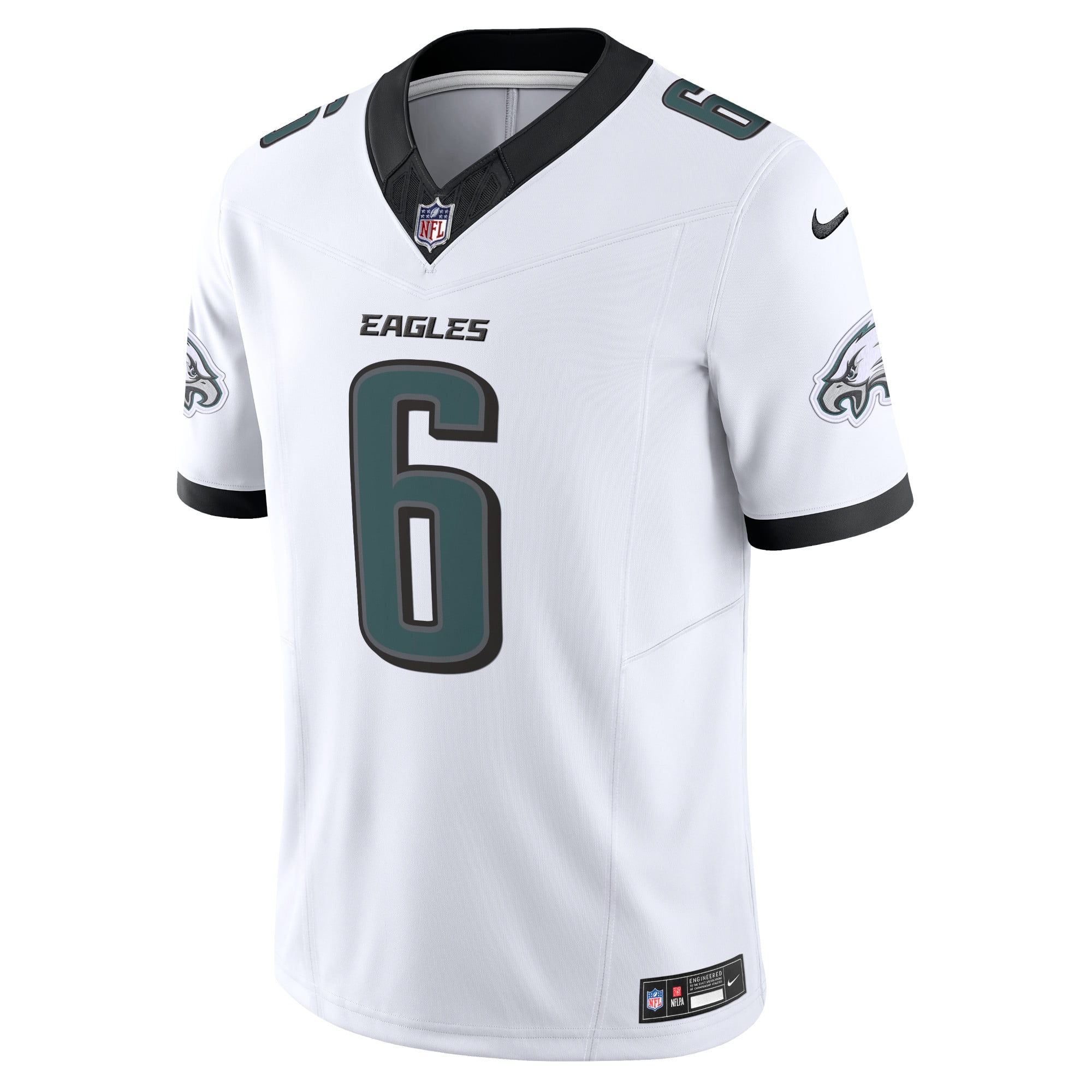 DeVonta Smith Philadelphia Eagles Alternate Vapor F.U.S.E. Limited Jersey - White - Image 3