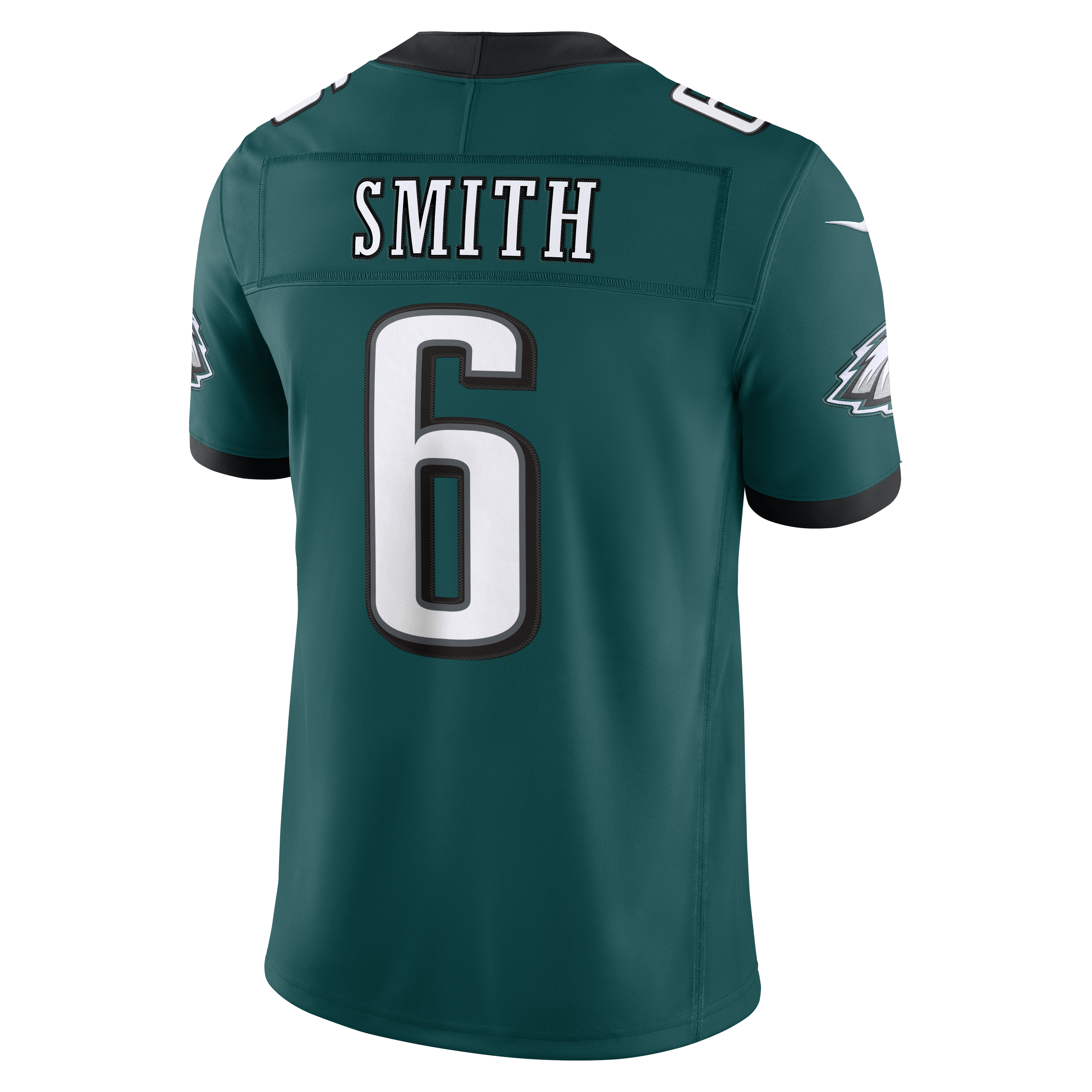 DeVonta Smith Philadelphia Eagles Alternate Vapor F.U.S.E. Stitched Limited Jersey - Midnight Green - Image 4