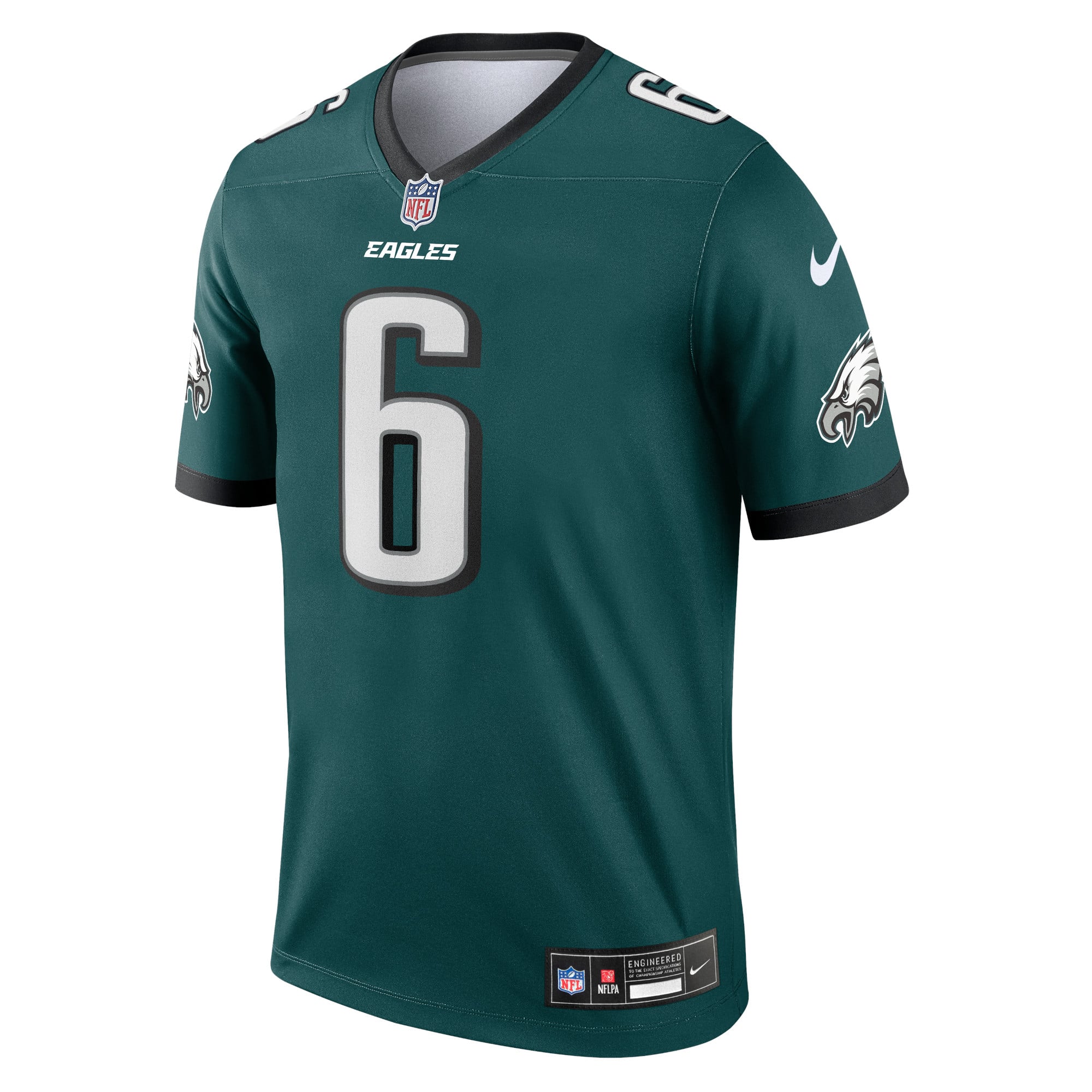 DeVonta Smith Philadelphia Eagles Legend Player Performance Top - Green - Image 3