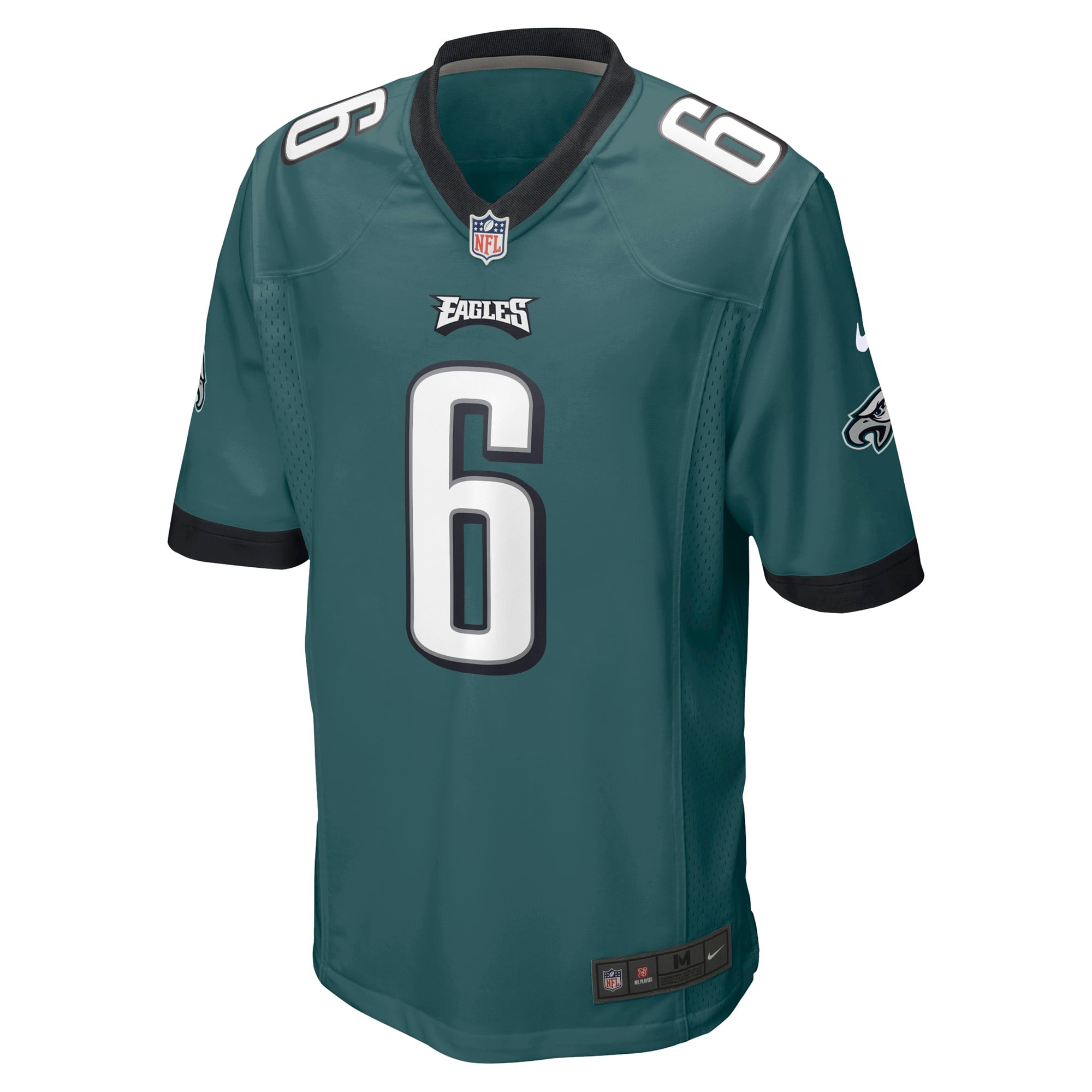 DeVonta Smith Philadelphia Eagles Player Game Jersey - Midnight Green - Green - Image 3