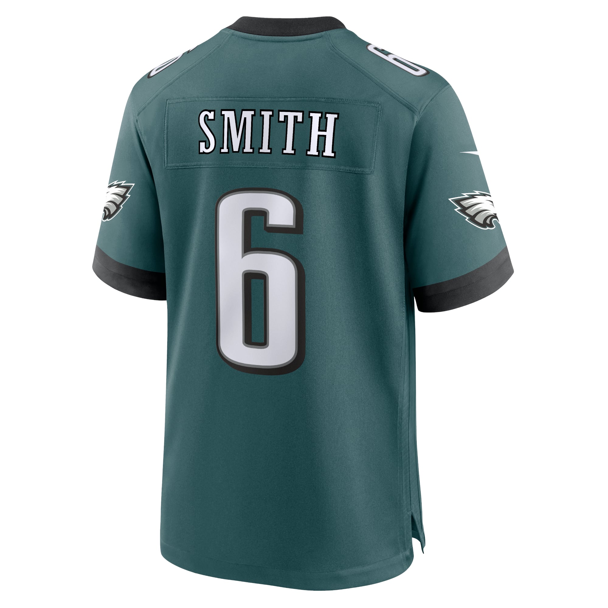 DeVonta Smith Philadelphia Eagles Team Game Jersey - Midnight Green - Image 4