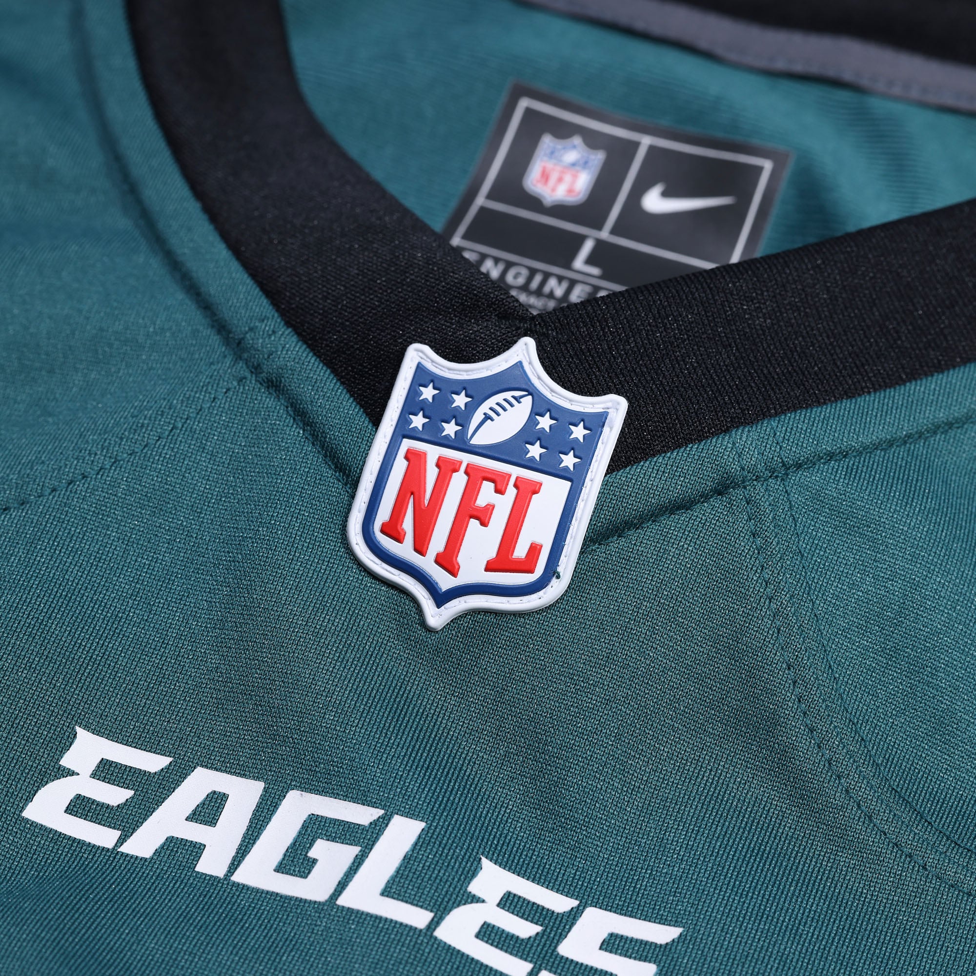 DeVonta Smith Philadelphia Eagles Team Game Jersey - Midnight Green - Image 5