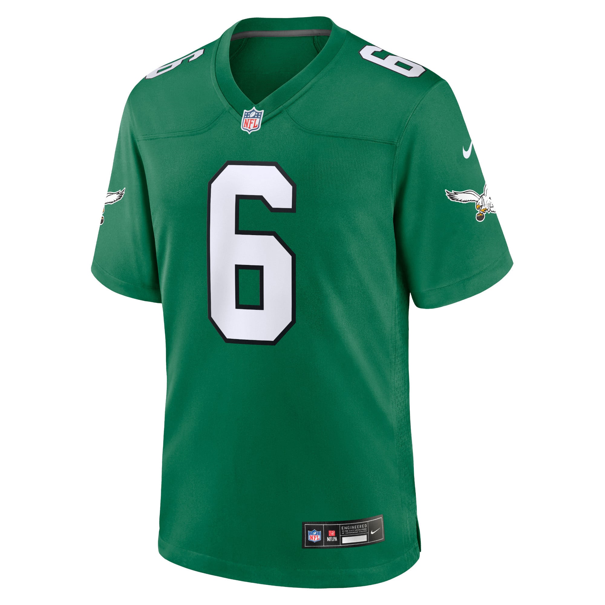 DeVonta Smith Philadelphia Eagles Youth Game Jersey - Kelly Green - Image 3