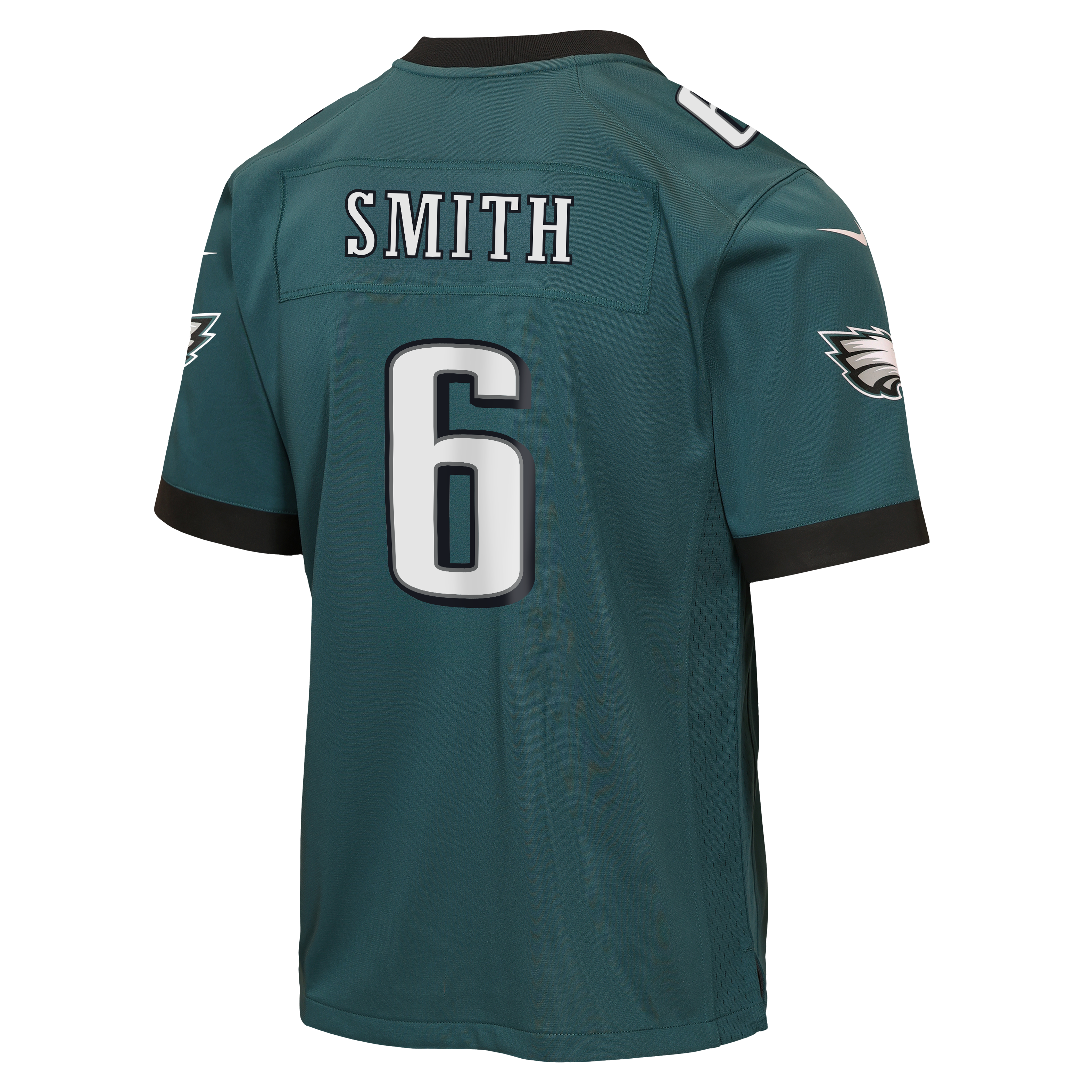 DeVonta Smith Philadelphia Eagles Youth Game Jersey - Midnight Green - Image 4