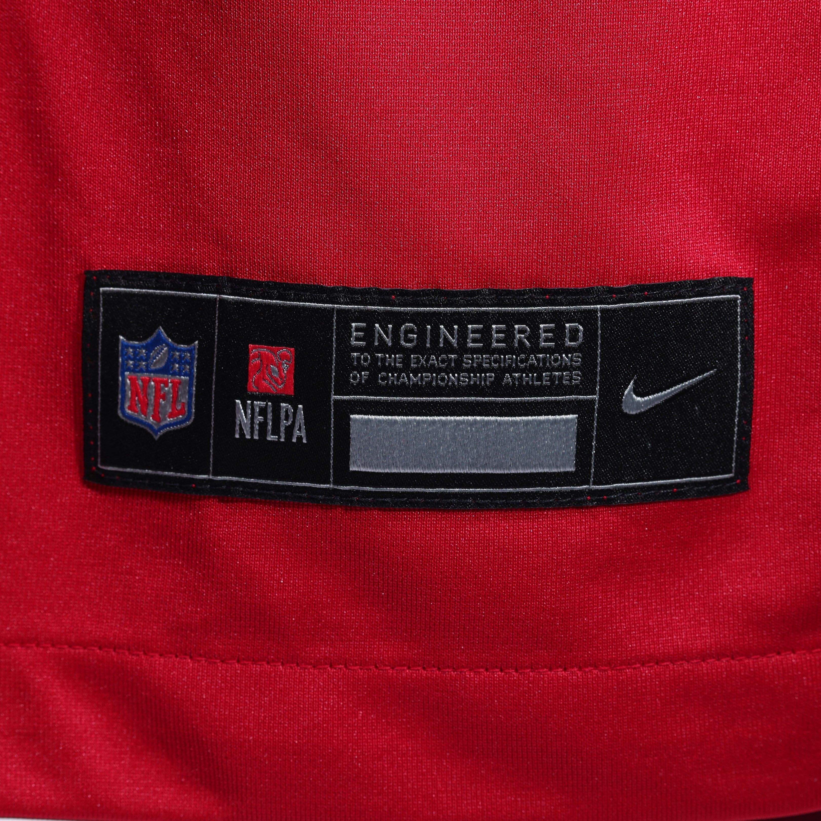 De'Zhaun Stribling San Francisco 49ers Game Jersey - Scarlet - Image 9