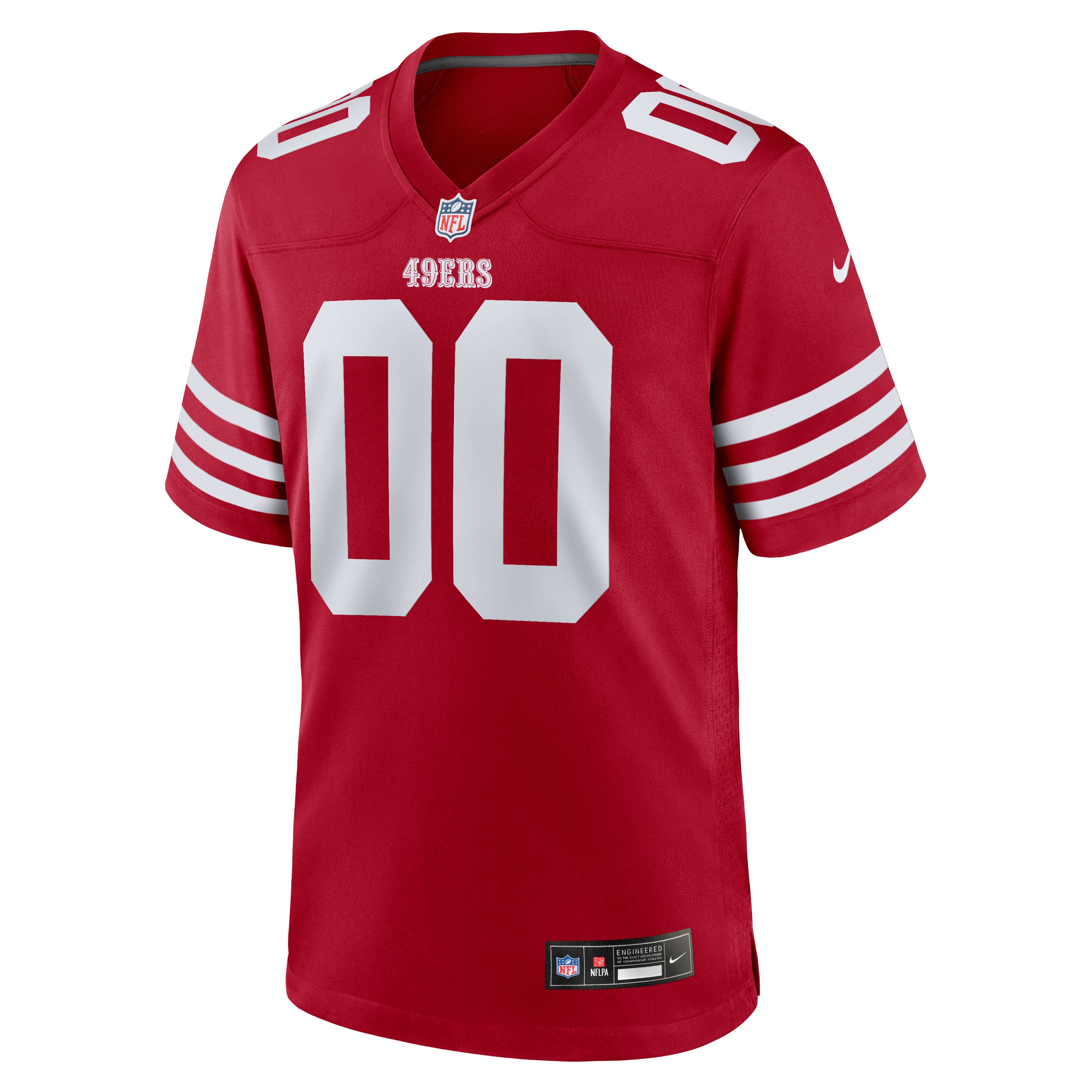 De'Zhaun Stribling San Francisco 49ers Game Jersey - Scarlet - Image 3