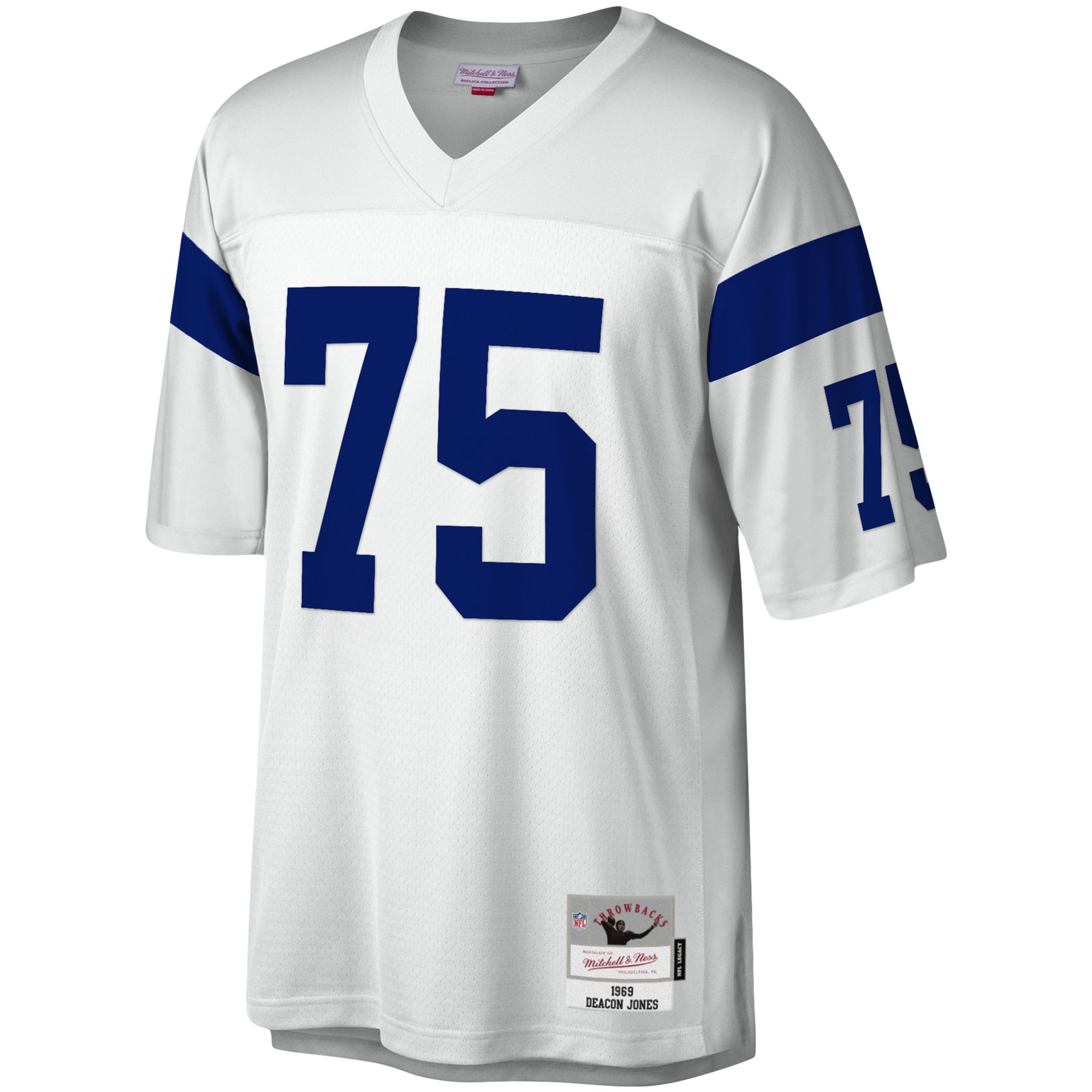 Deacon Jones Los Angeles Rams Legacy Jersey - White - Image 3