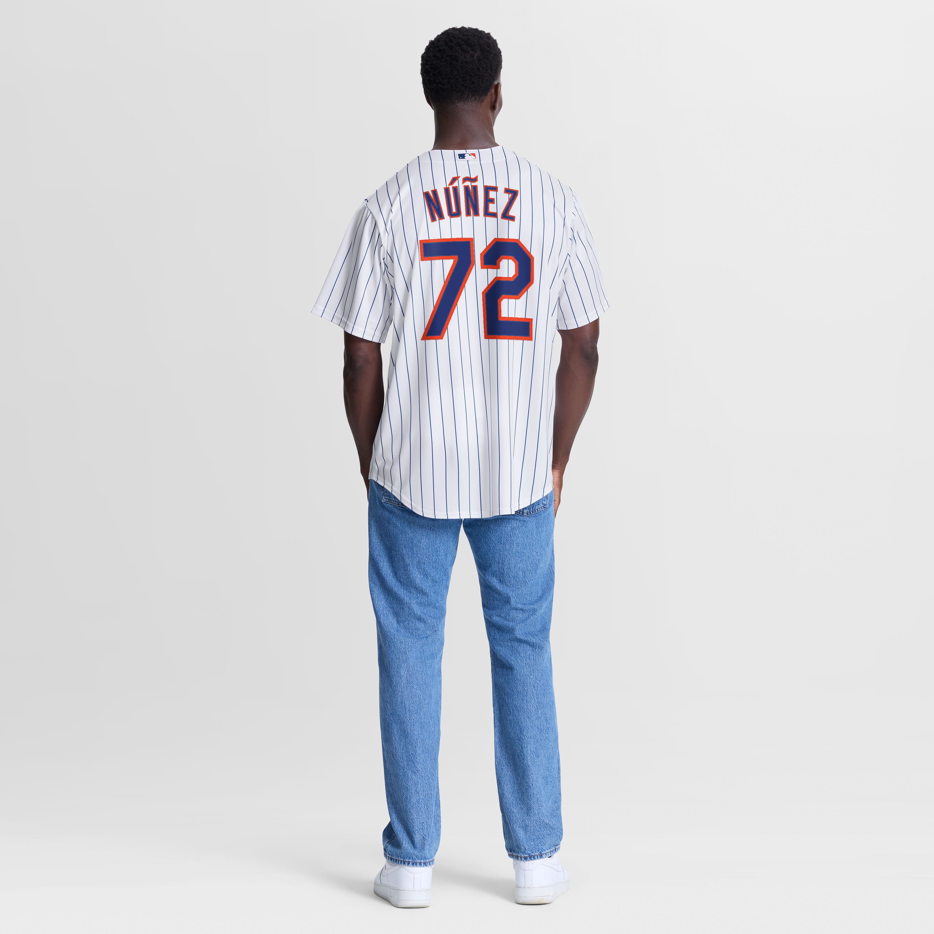 Dedniel Núñez New York Mets Home Jersey - White - Image 6