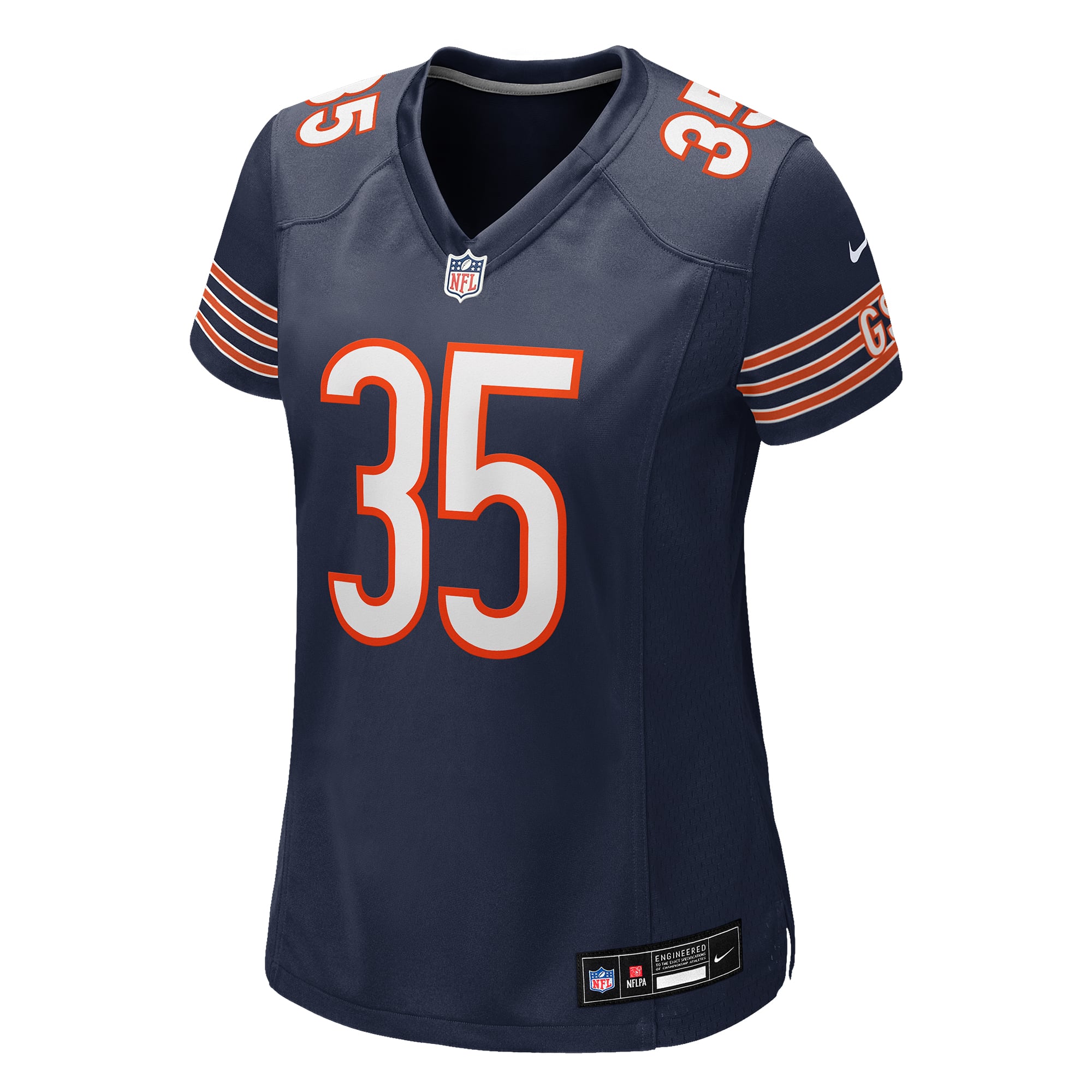 Deion Hankins Chicago Bears Women's Team Game Jersey - Navy - Image 3