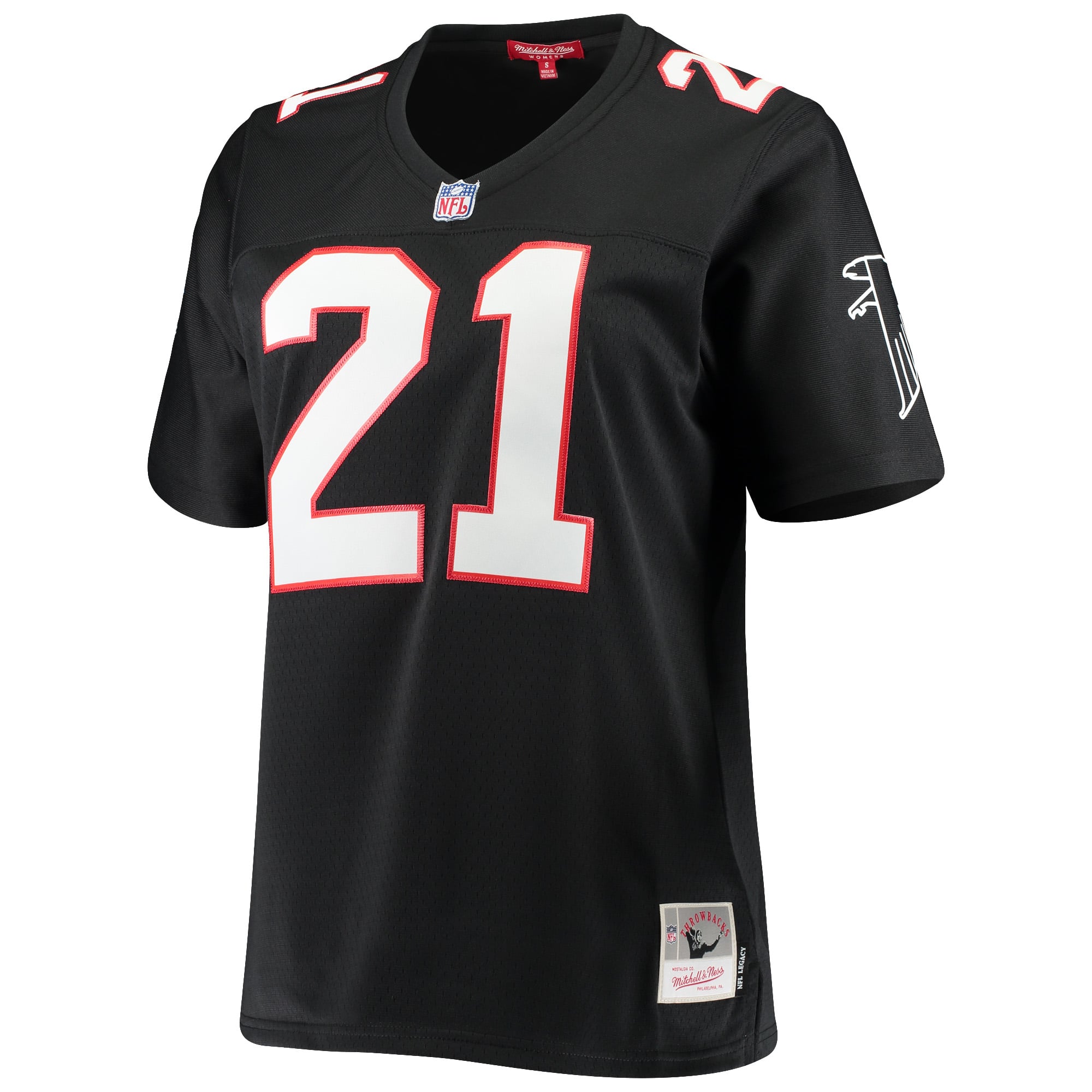 Deion Sanders Atlanta Falcons Women's Legacy Team Jersey - Black - Image 3