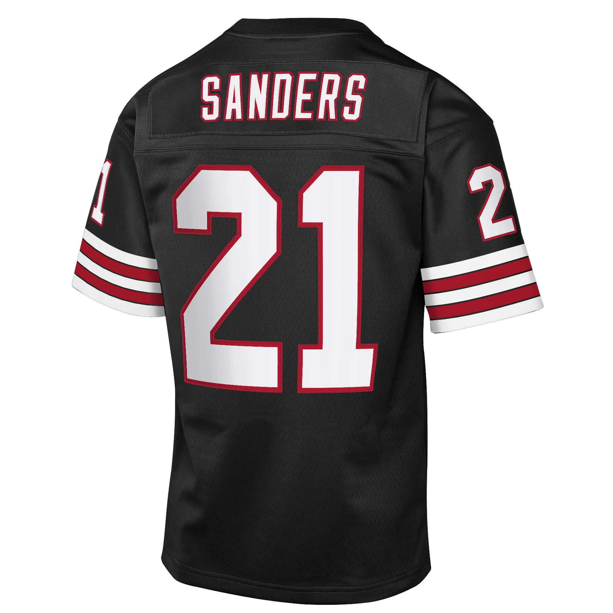 Deion Sanders Atlanta Falcons Youth 1992 Throwback Fashion Jersey - Black - Image 4