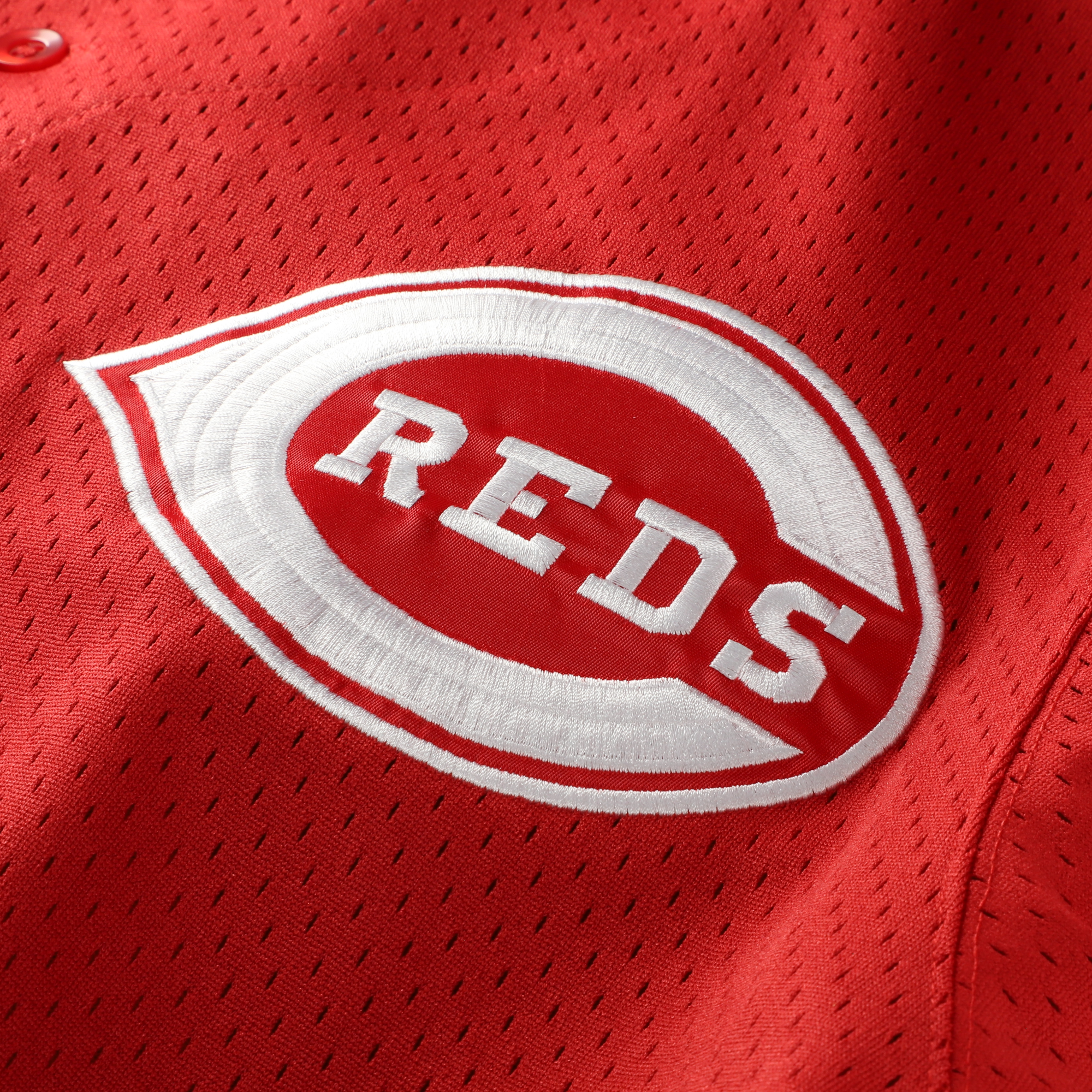 Deion Sanders Cincinnati Reds Big & Tall Cooperstown Mesh Batting Practice Jersey - Red - Image 5