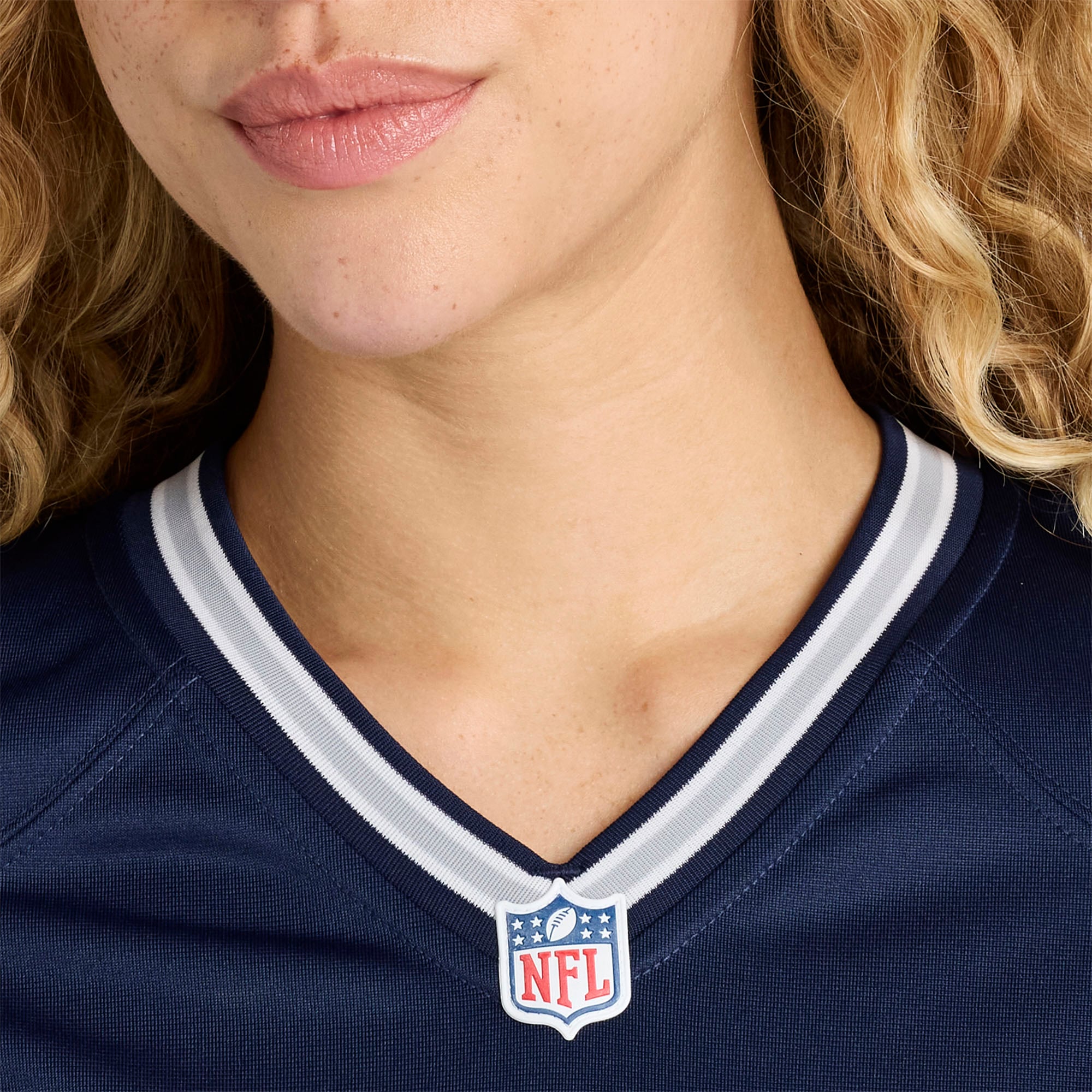 Deion Sanders Dallas Cowboys Women's Team Retired Player Game Jersey - Navy - Image 9