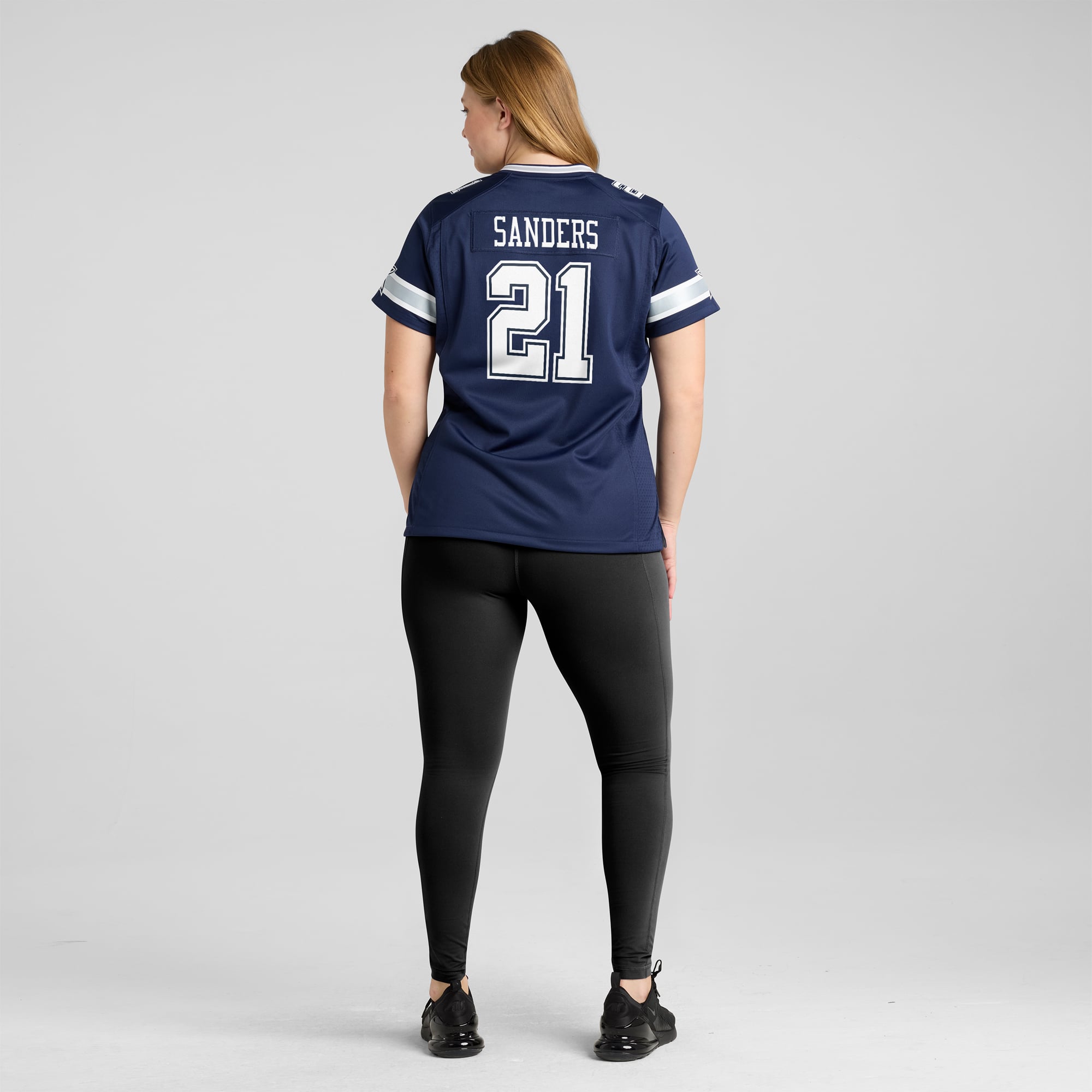 Deion Sanders Dallas Cowboys Women's Team Retired Player Game Jersey - Navy - Image 8
