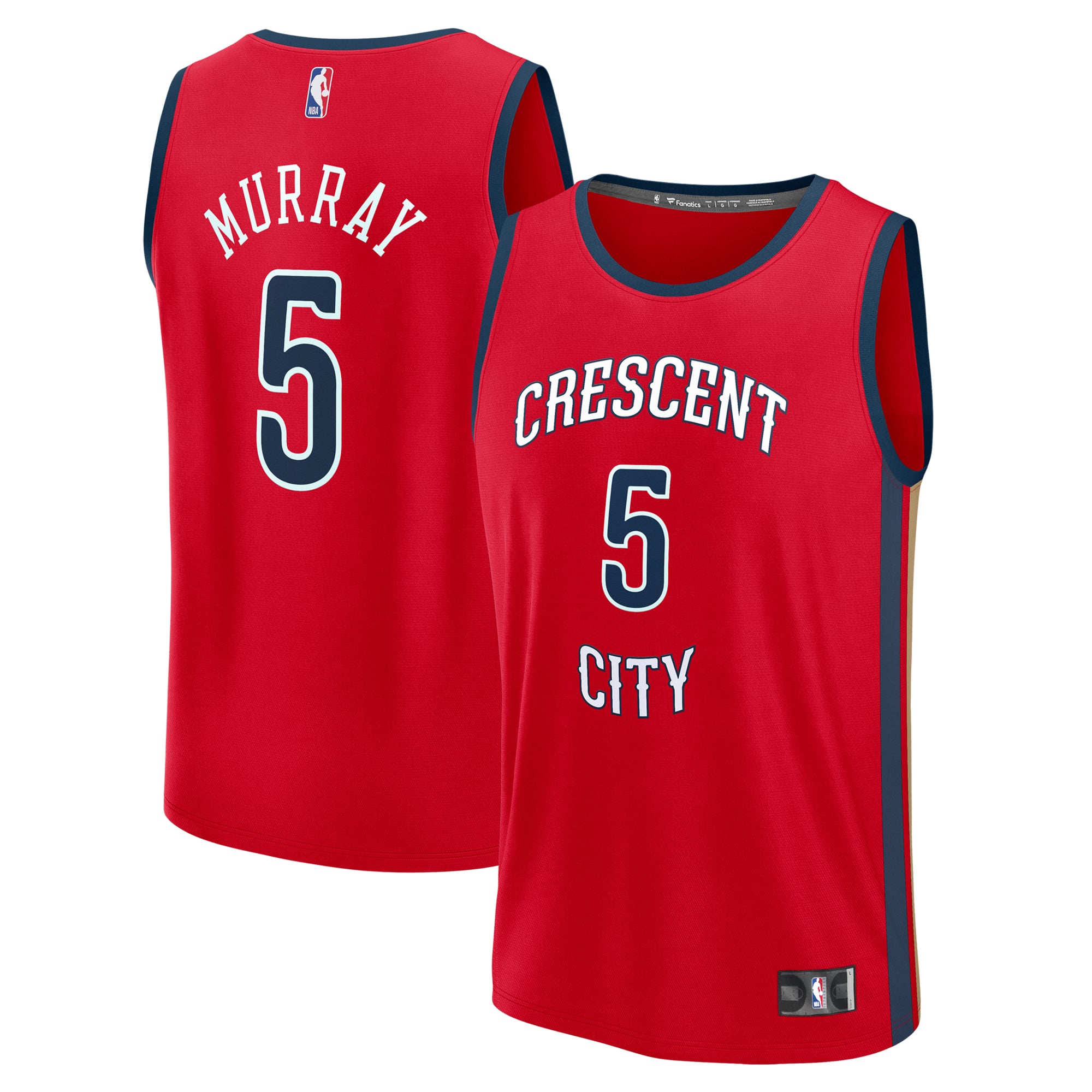 Dejounte Murray New Orleans Pelicans Youth Fast Break Player Jersey - Statement Edition - Red