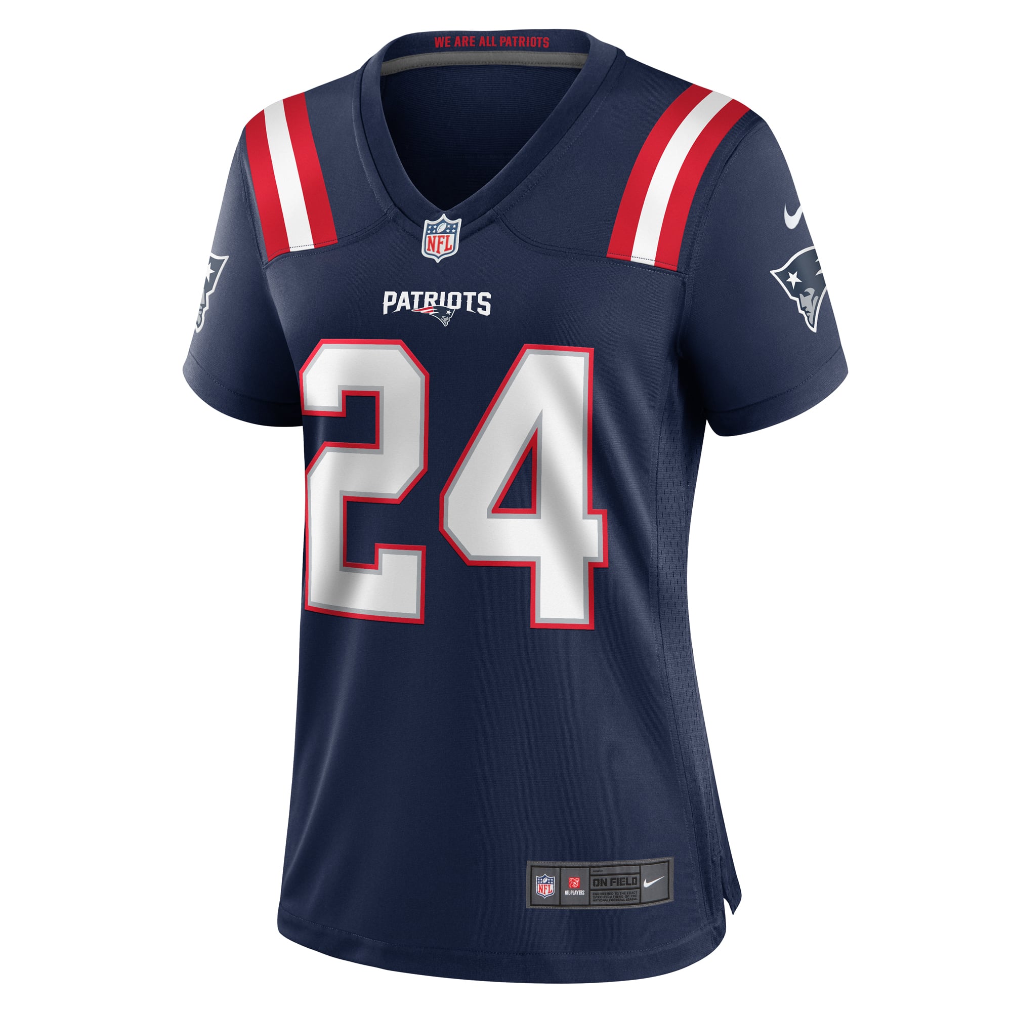 Dell Pettus New England Patriots Women's Game Jersey - Navy - Image 3