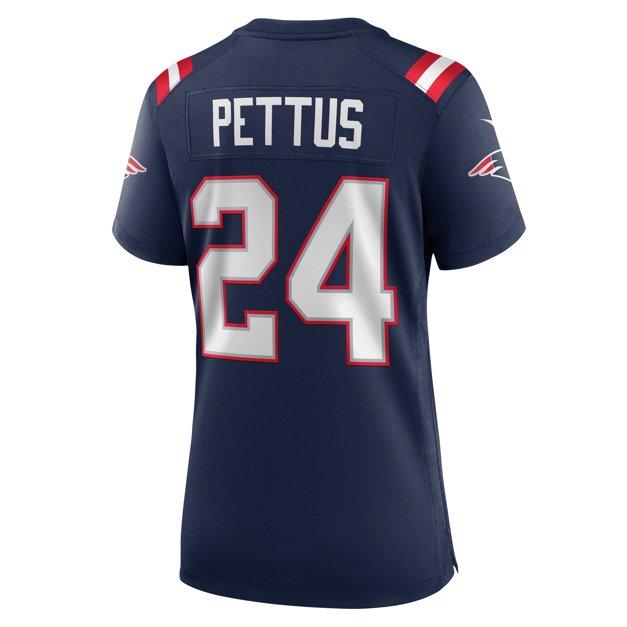 Dell Pettus New England Patriots Women's Game Jersey - Navy - Image 4
