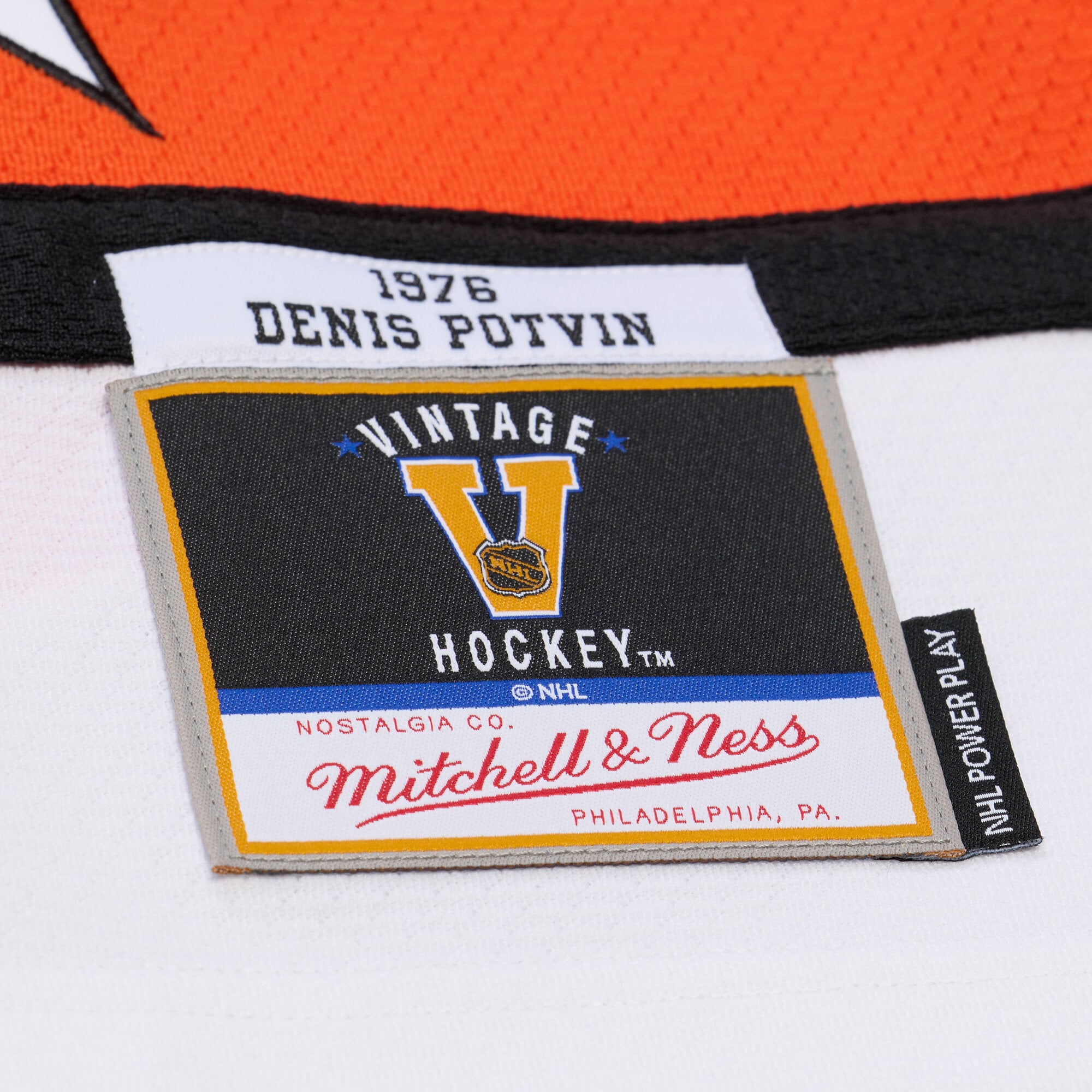 Denis Potvin 1976 All-Star Game Power Play Jersey - White - Image 4