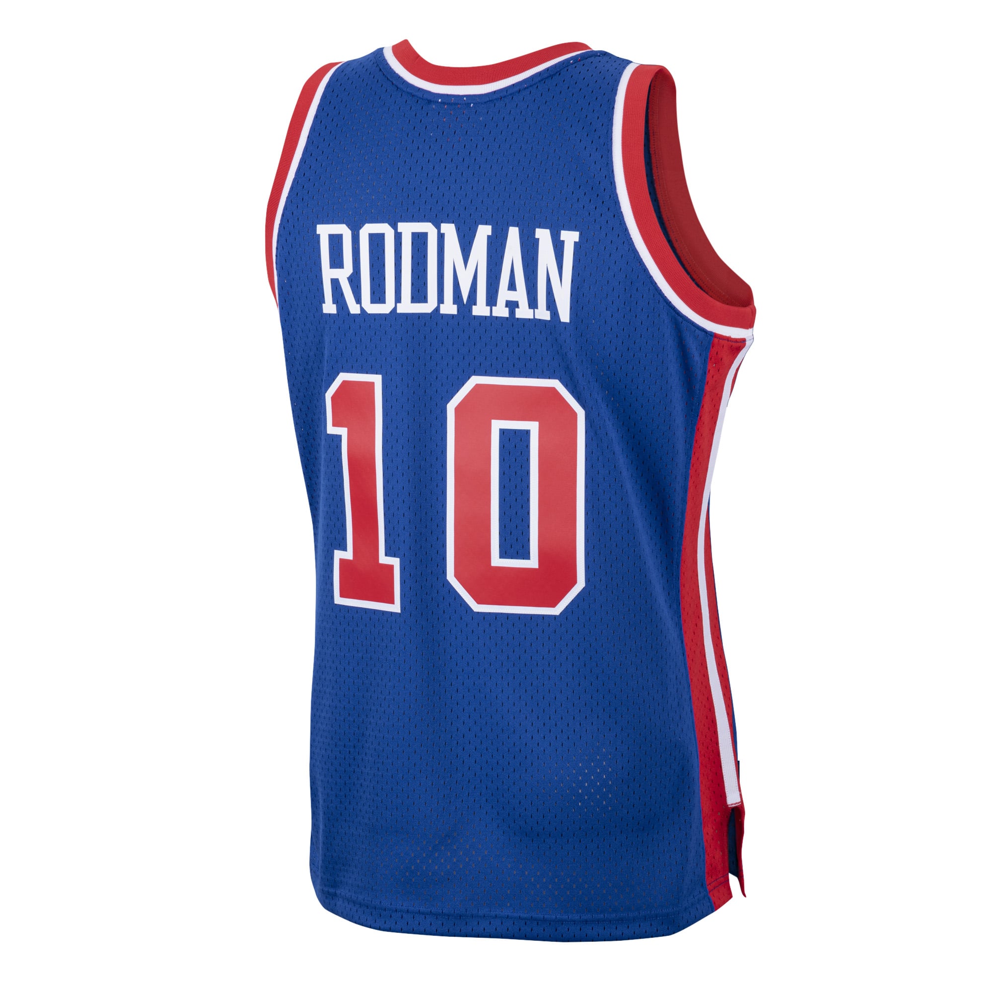 Dennis Rodman Detroit Pistons 1988/89 Hardwood Classics Swingman Jersey - Royal - Image 4